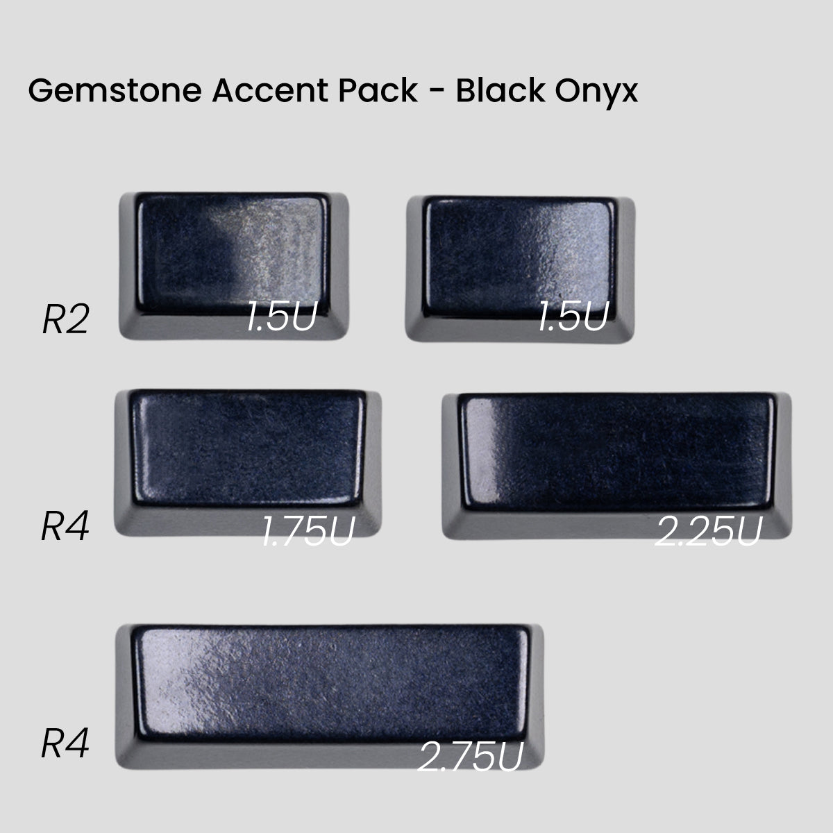 (Group Buy) Awekeys Viking Antiques Full Metal Keycap Set (Gemstone Accent Kits)