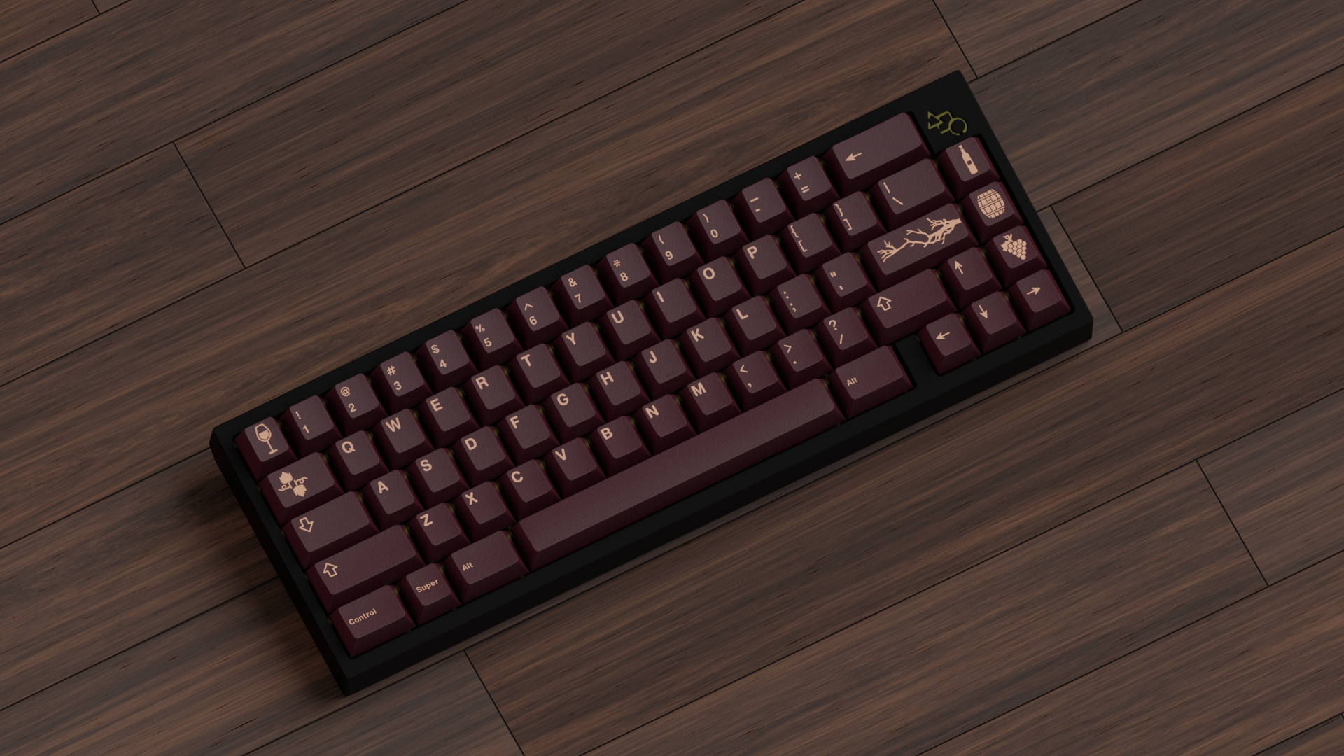 (In Stock) GMK Bordeaux Keycaps