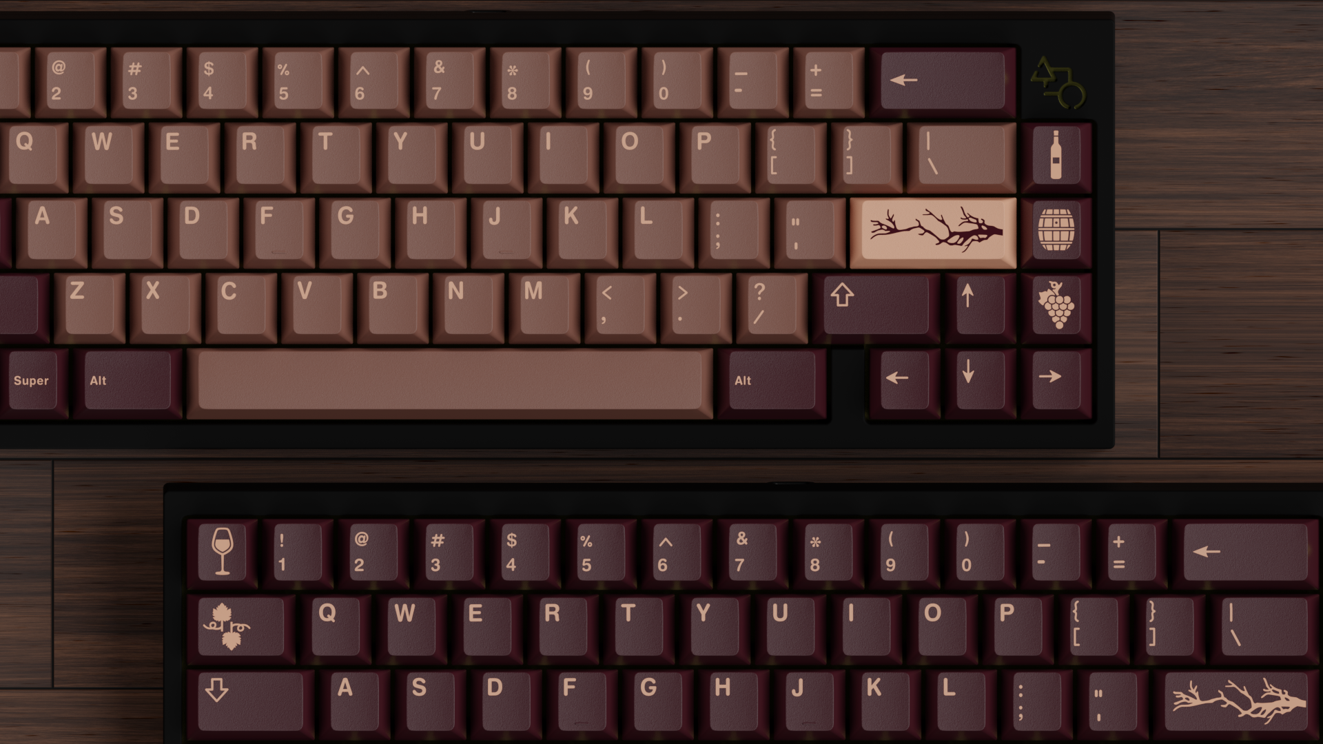 (In Stock) GMK Bordeaux Keycaps