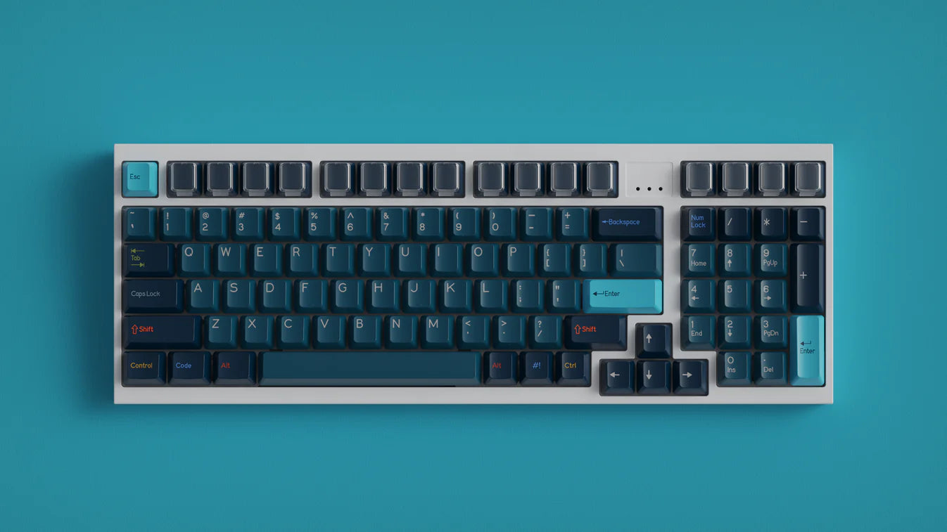 Protozoa) DCS Solarized Dark Keycaps