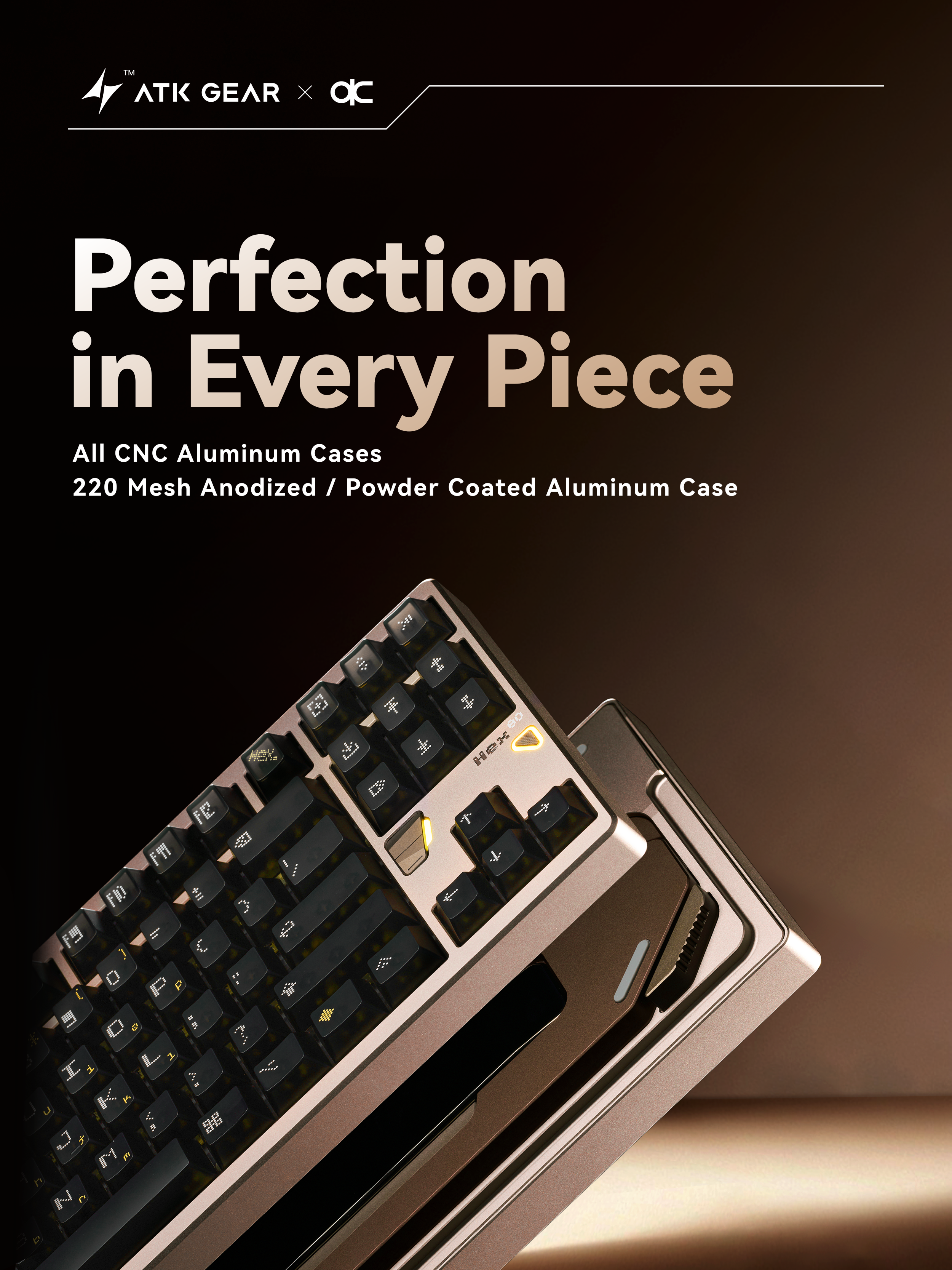 (Pre Order) Hex80 Hall Effect Custom Keyboard