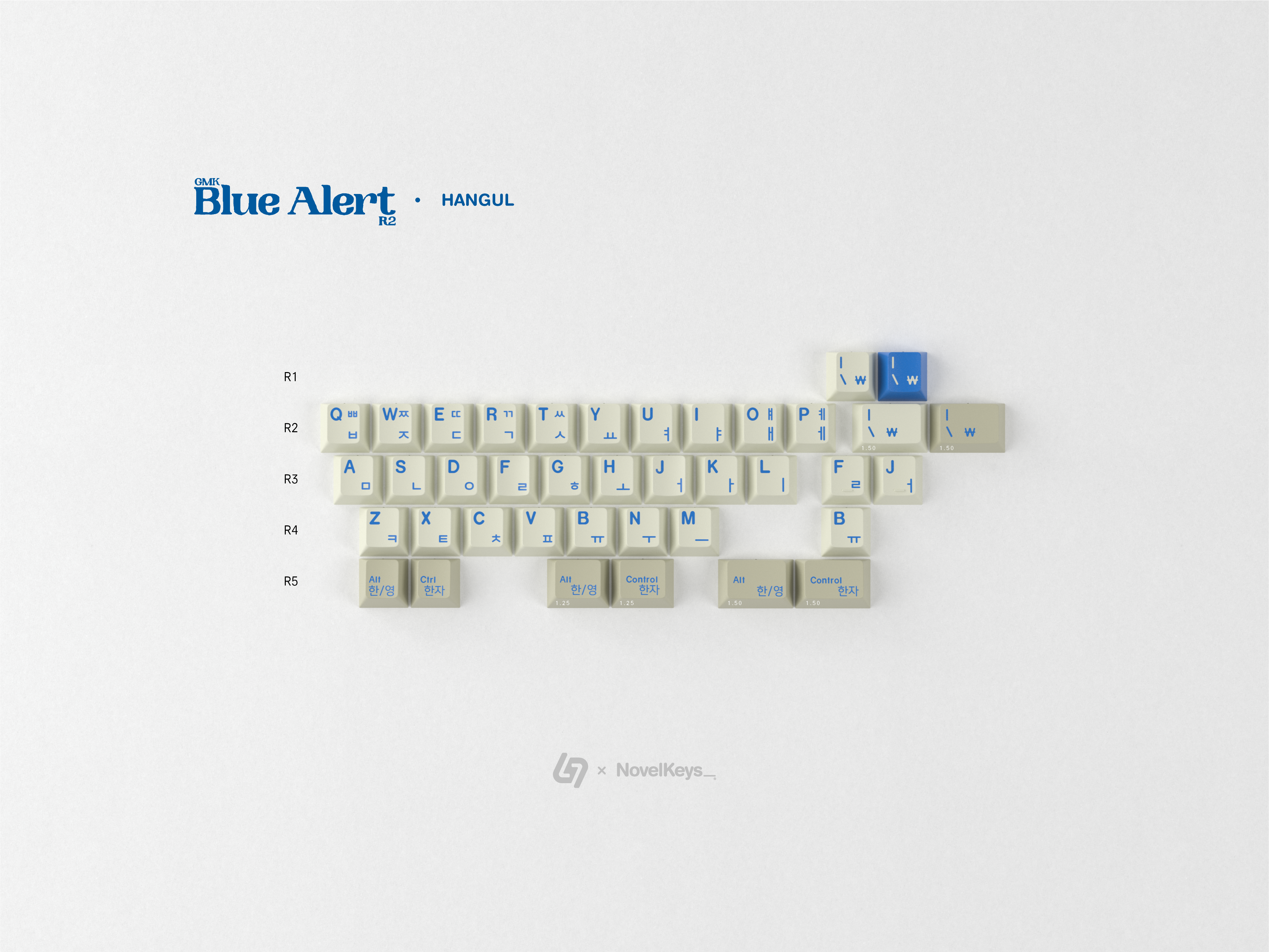 (In Stock) GMK CYL Blue Alert