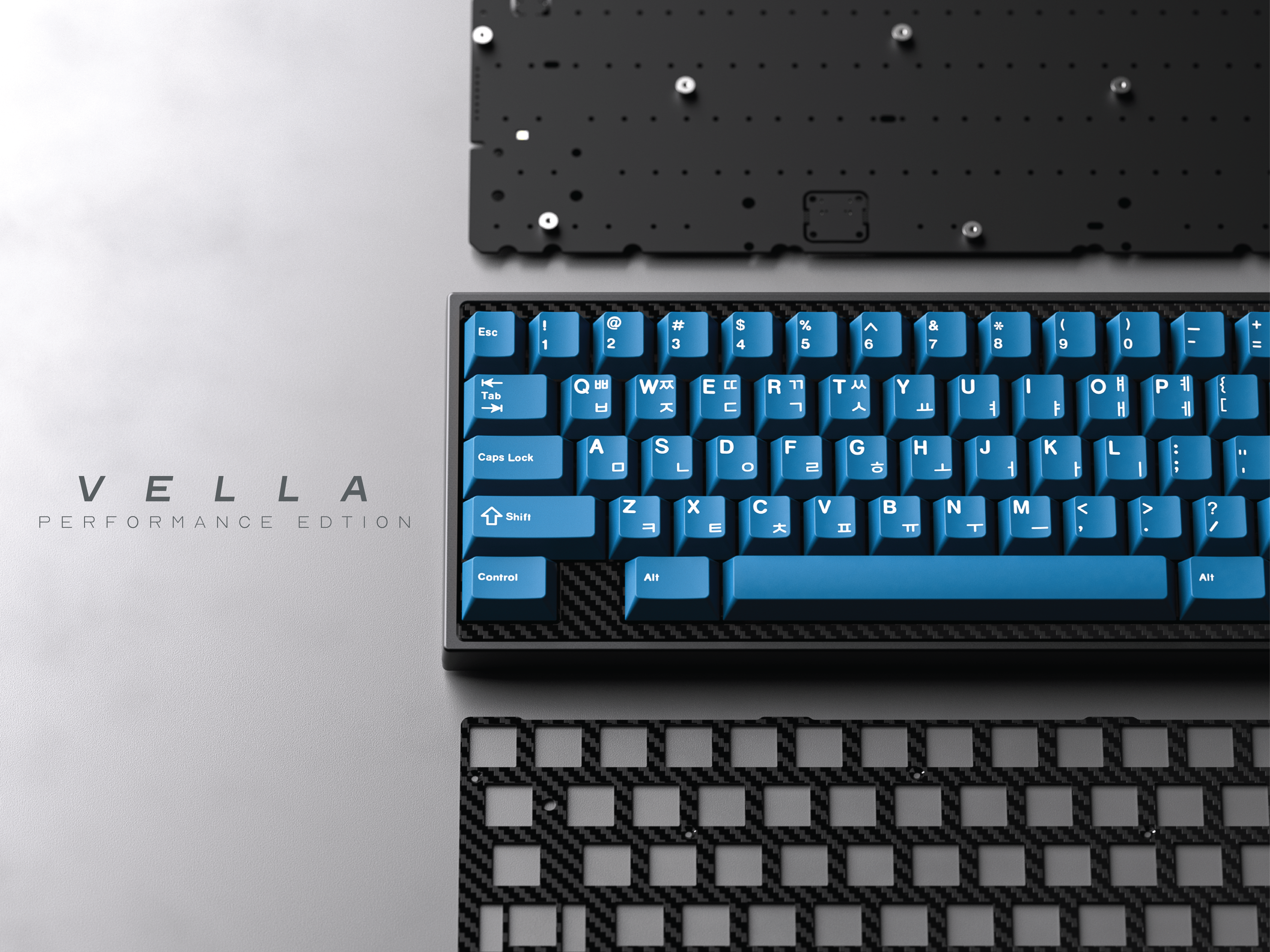 (Pre Order) Vella HE 60% Custom Keyboard Kit
