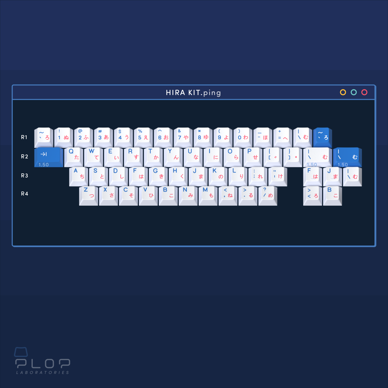 (In Stock) ePBT Ping Keyset