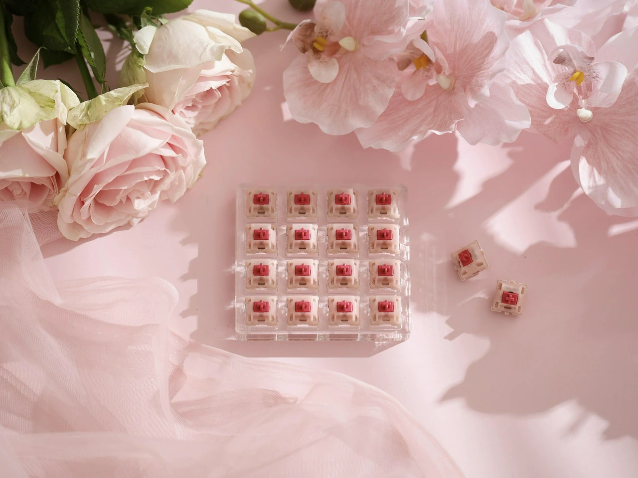 (In Stock) Cherry Petal Switches (MX2A) (10 Pack)