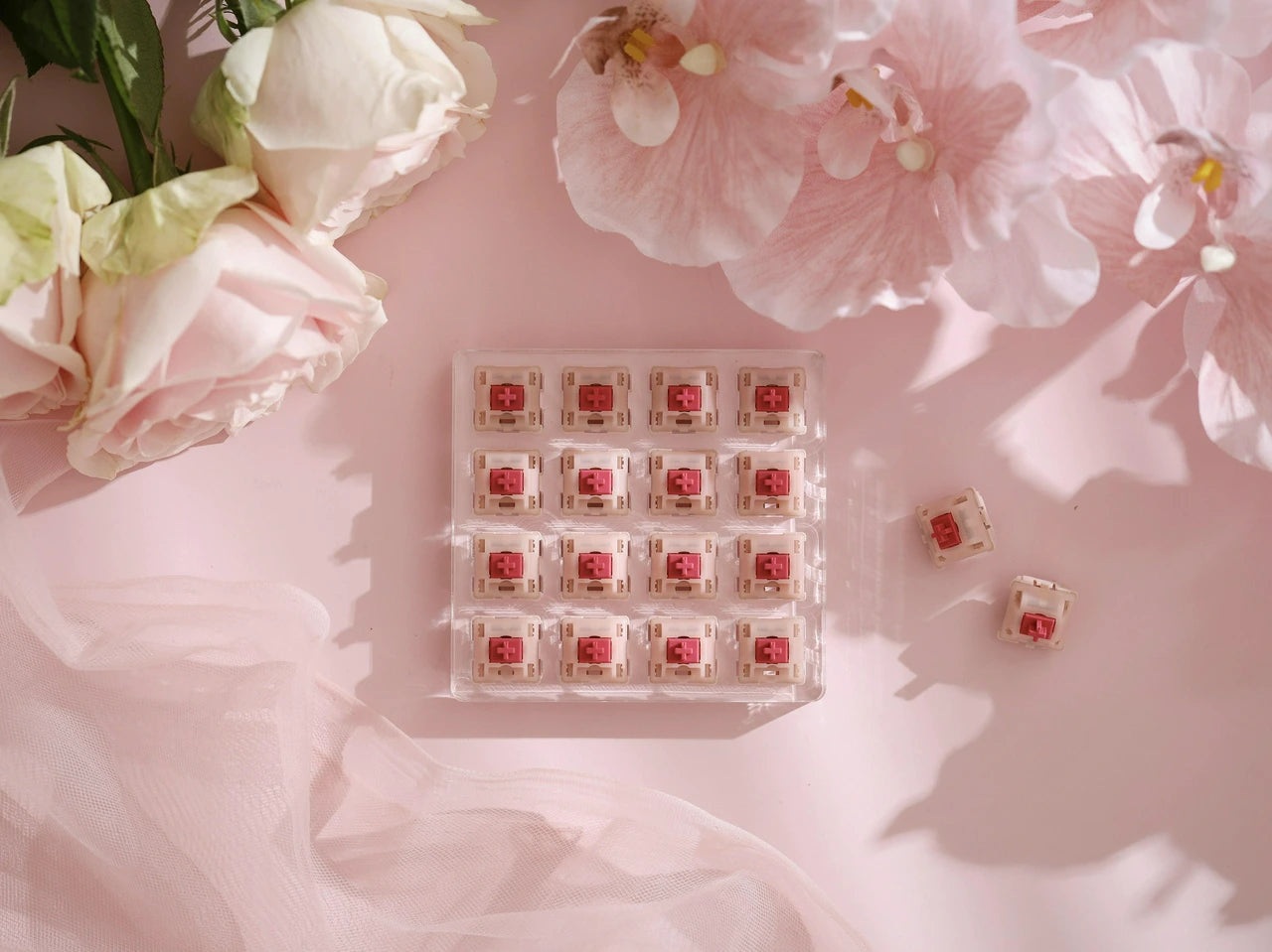 (In Stock) Cherry Petal Switches (MX2A) (10 Pack)