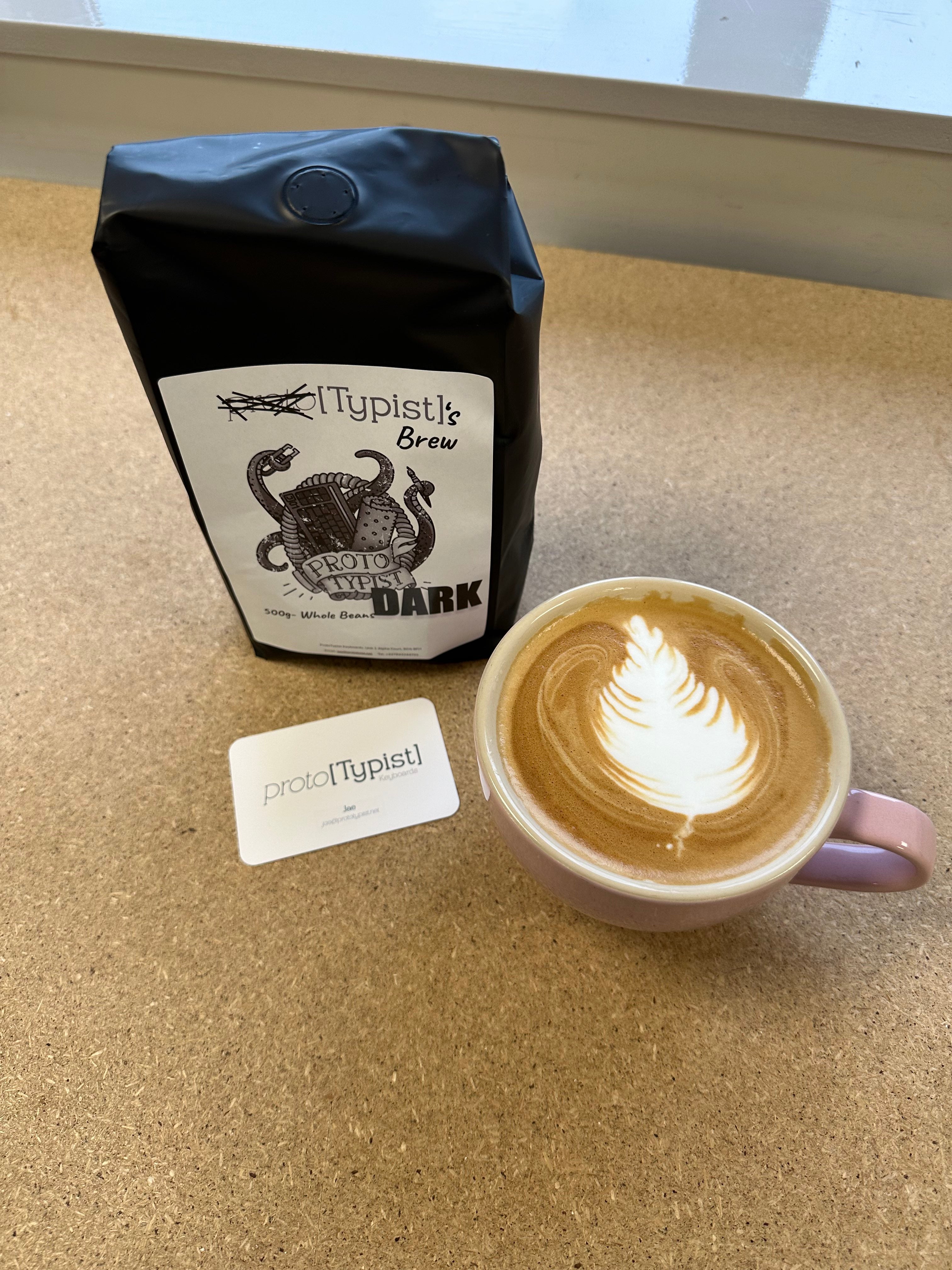 (In Stock) Typists Brew DARK Coffee (500g)