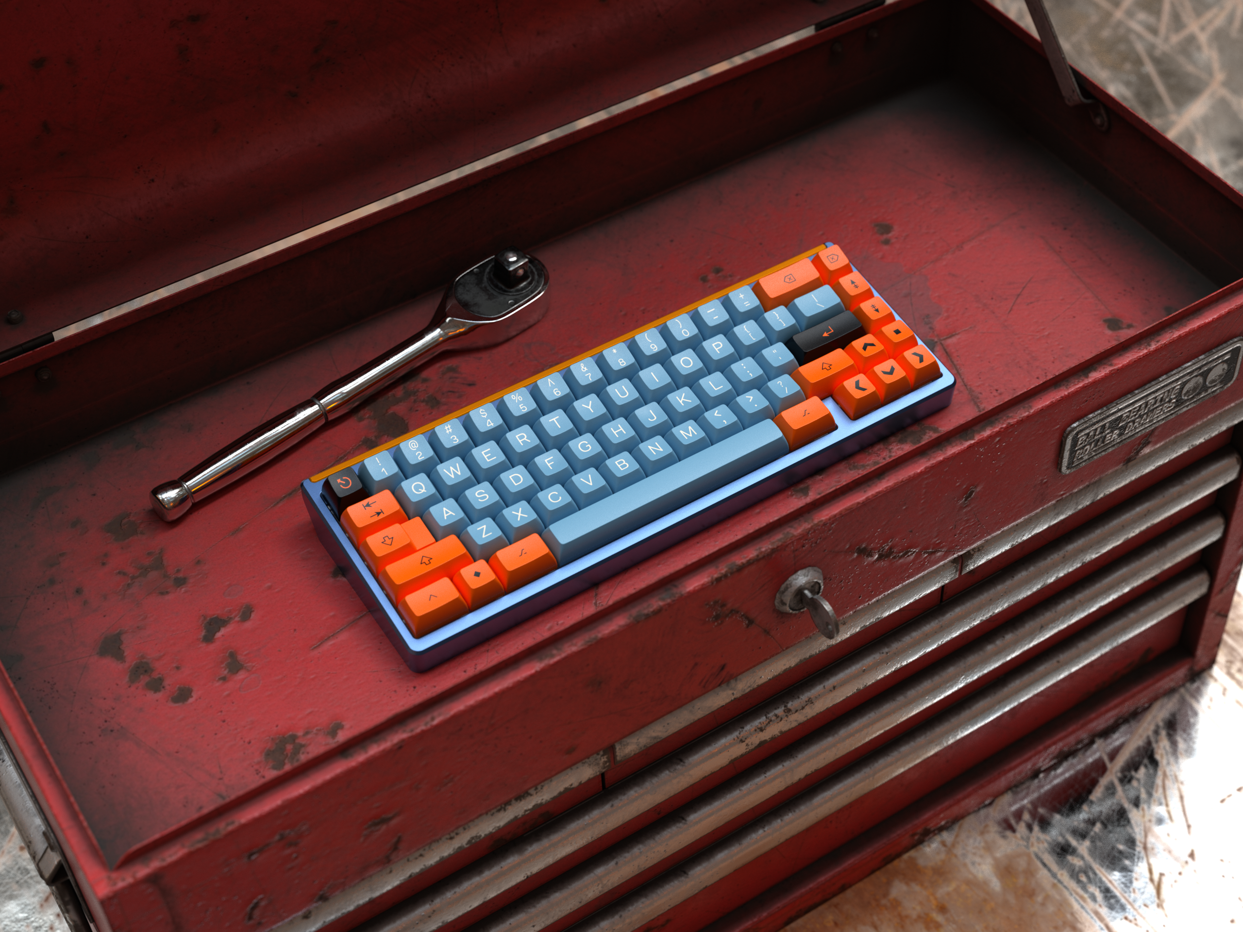 (Pre-Order) SA Motorsport Selectric Keycaps