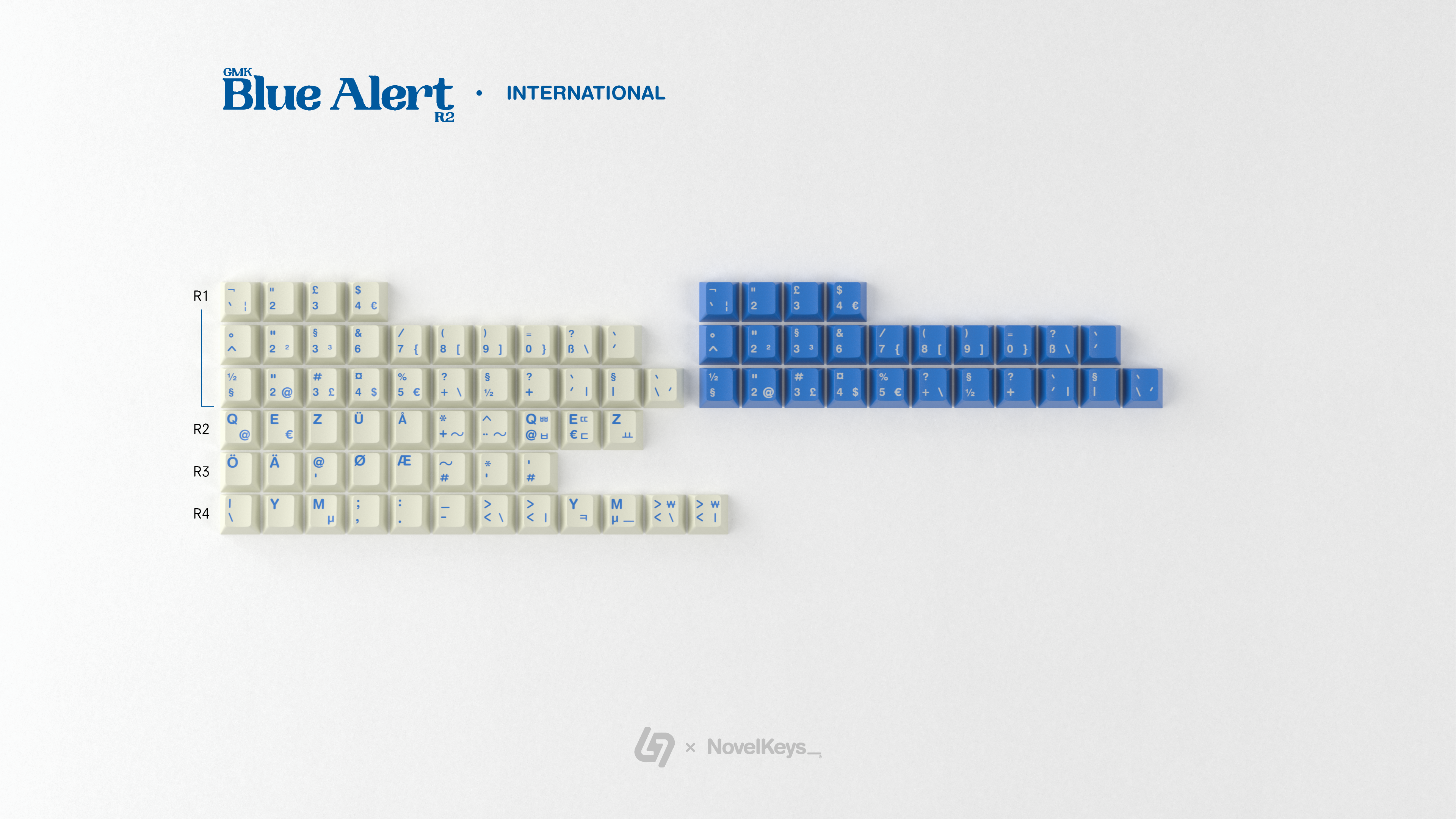 (In Stock) GMK CYL Blue Alert