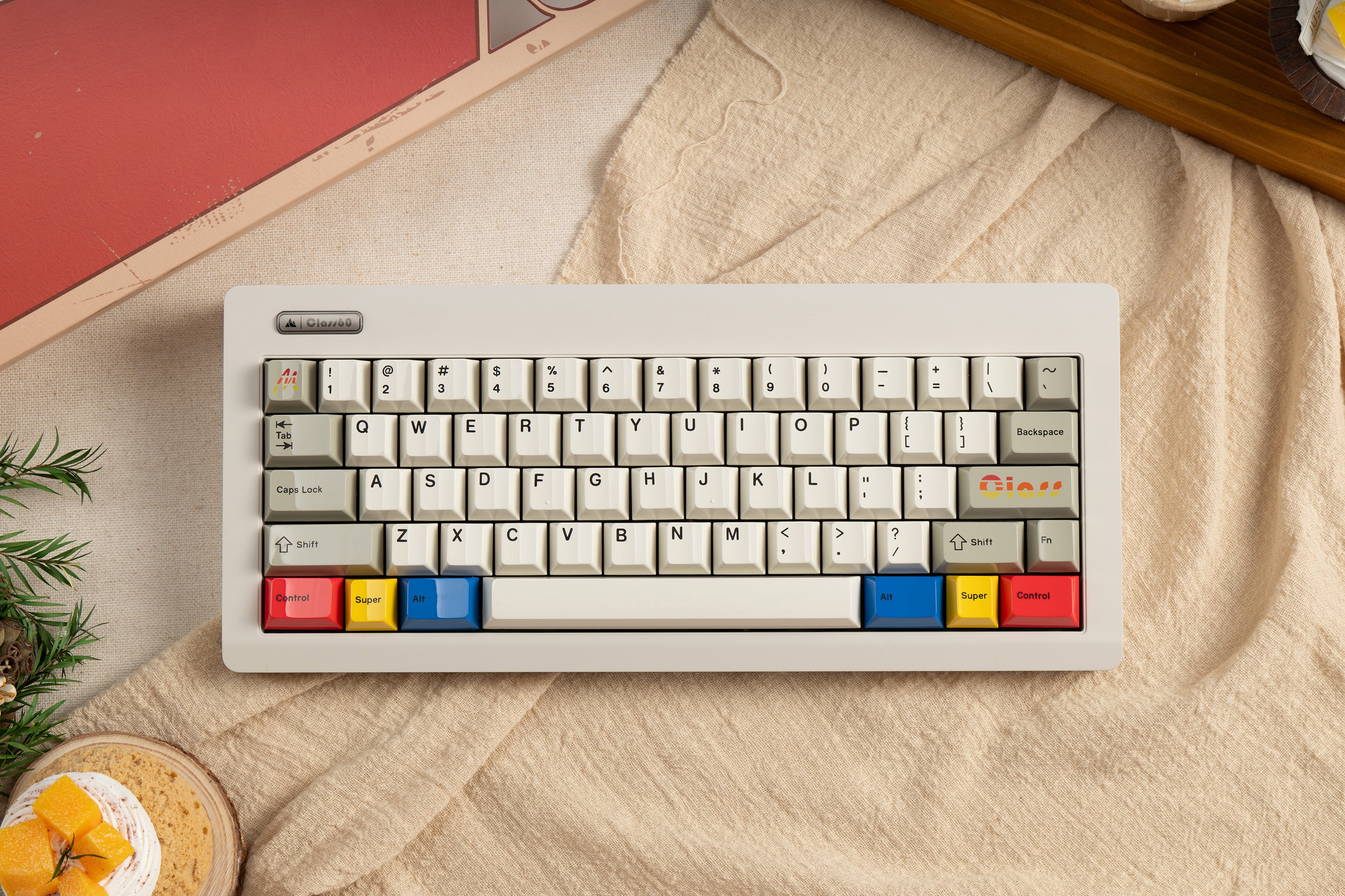 (Group Buy) MM Glazed Beige Keycaps