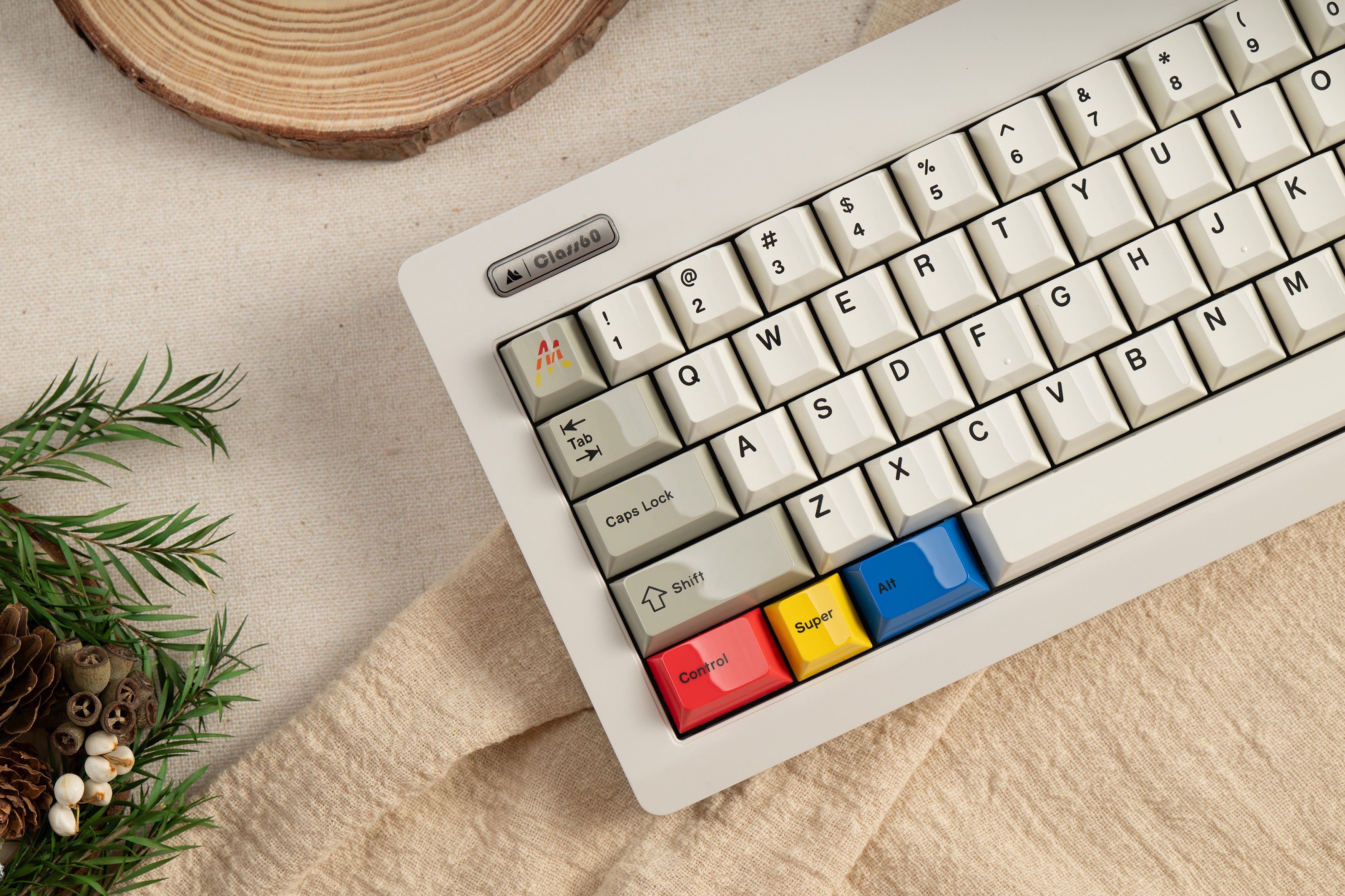 (Group Buy) MM Glazed Beige Keycaps