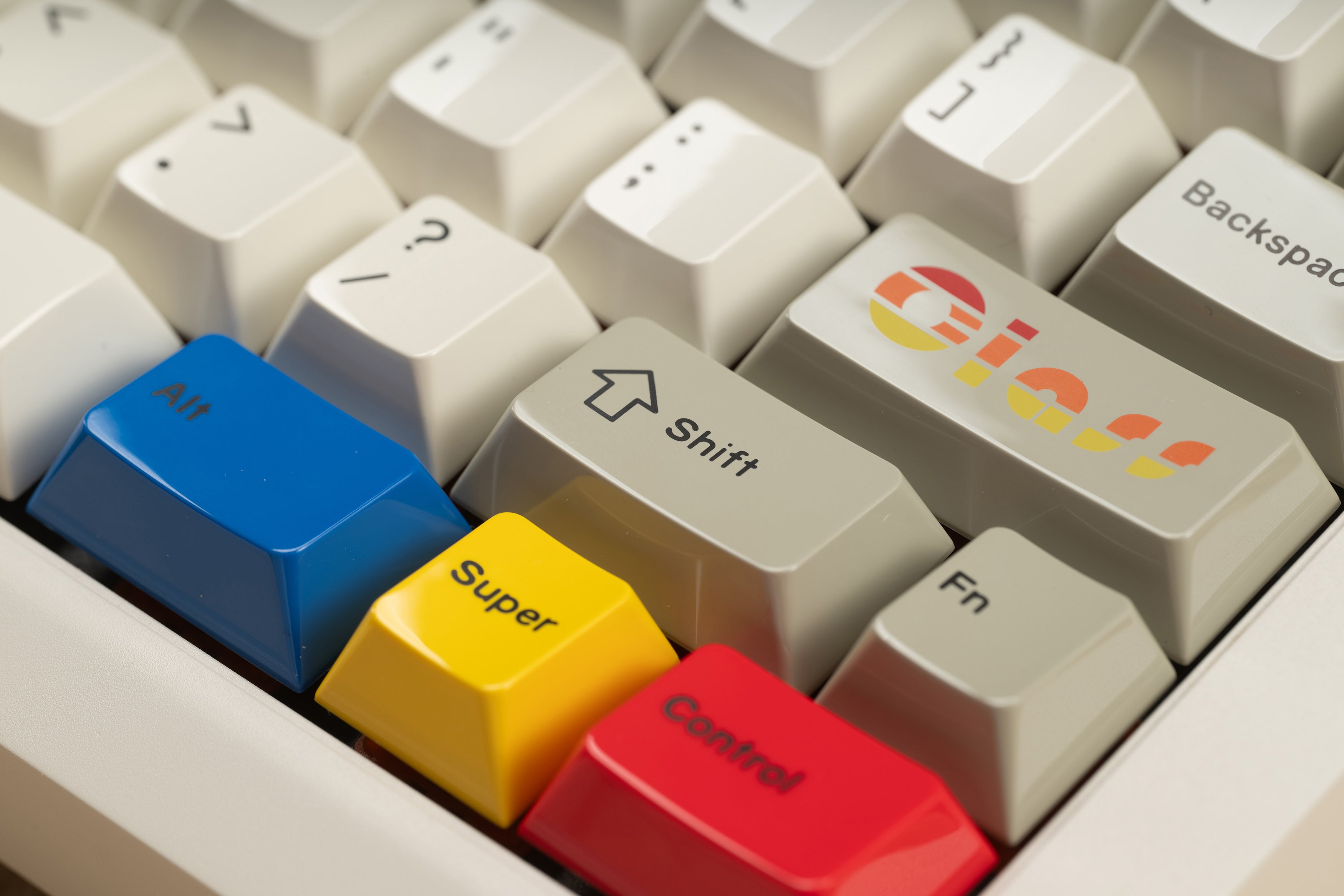 (Group Buy) MM Glazed Beige Keycaps