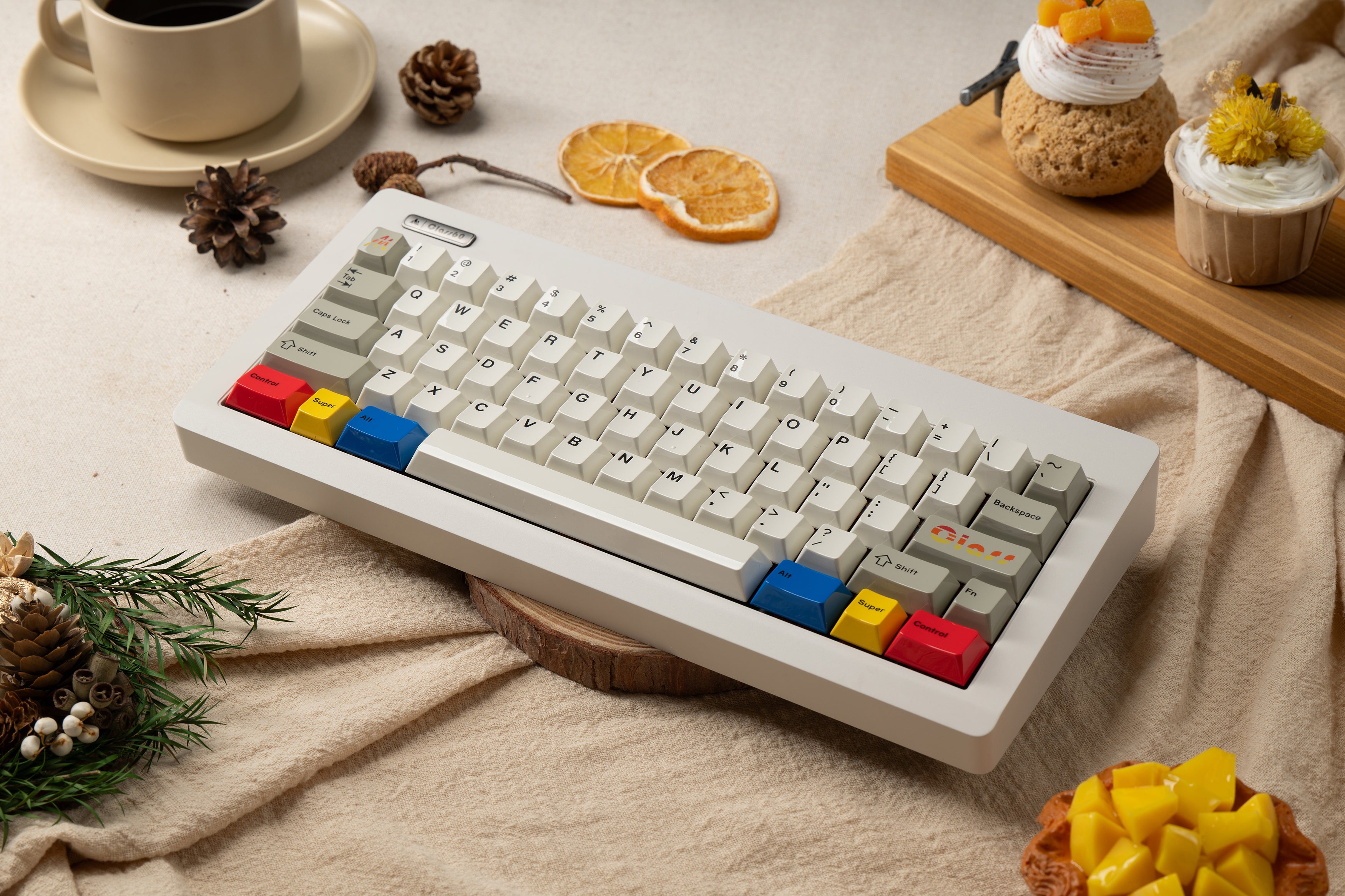 (Group Buy) MM Glazed Beige Keycaps