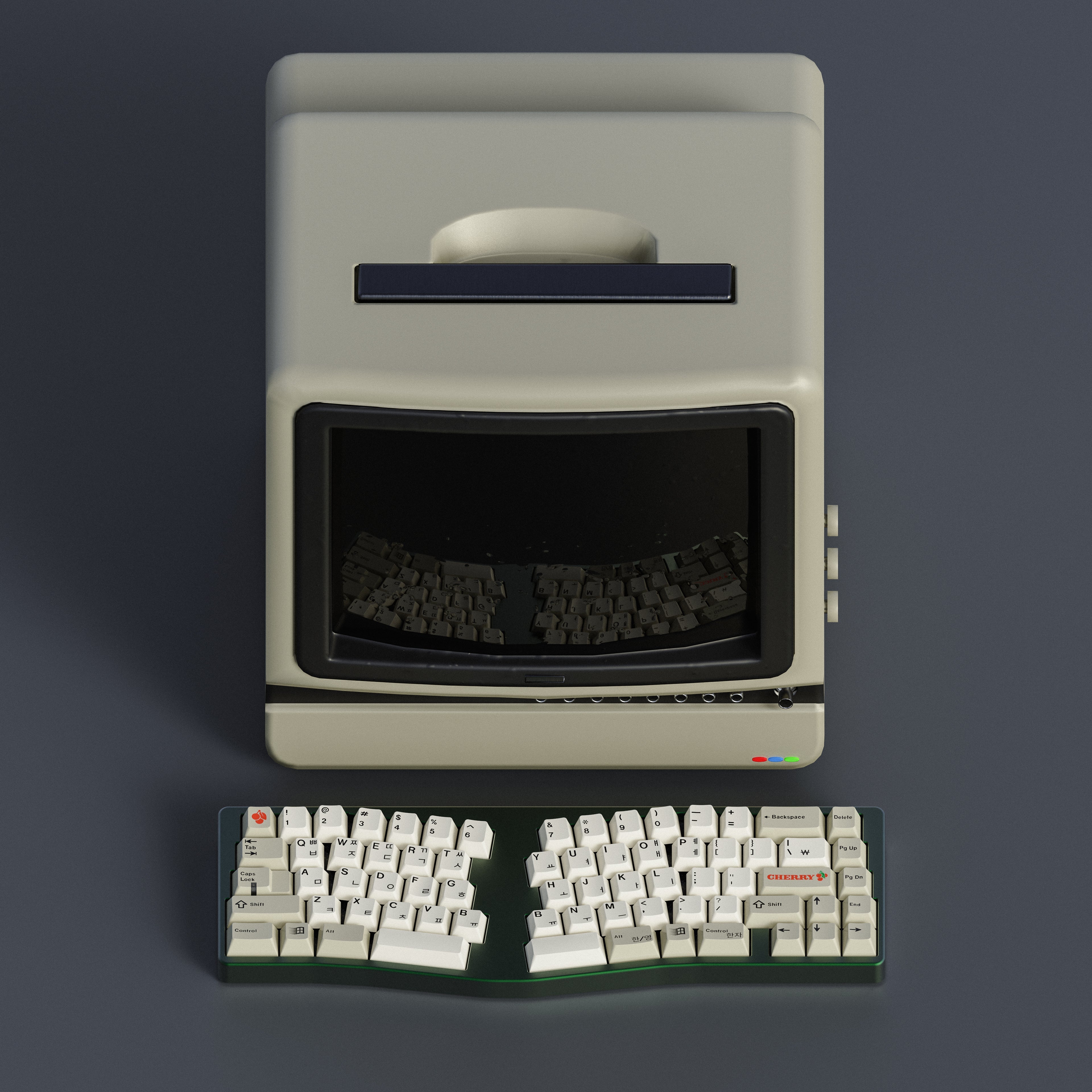 (In Stock) GMK Classic Beige