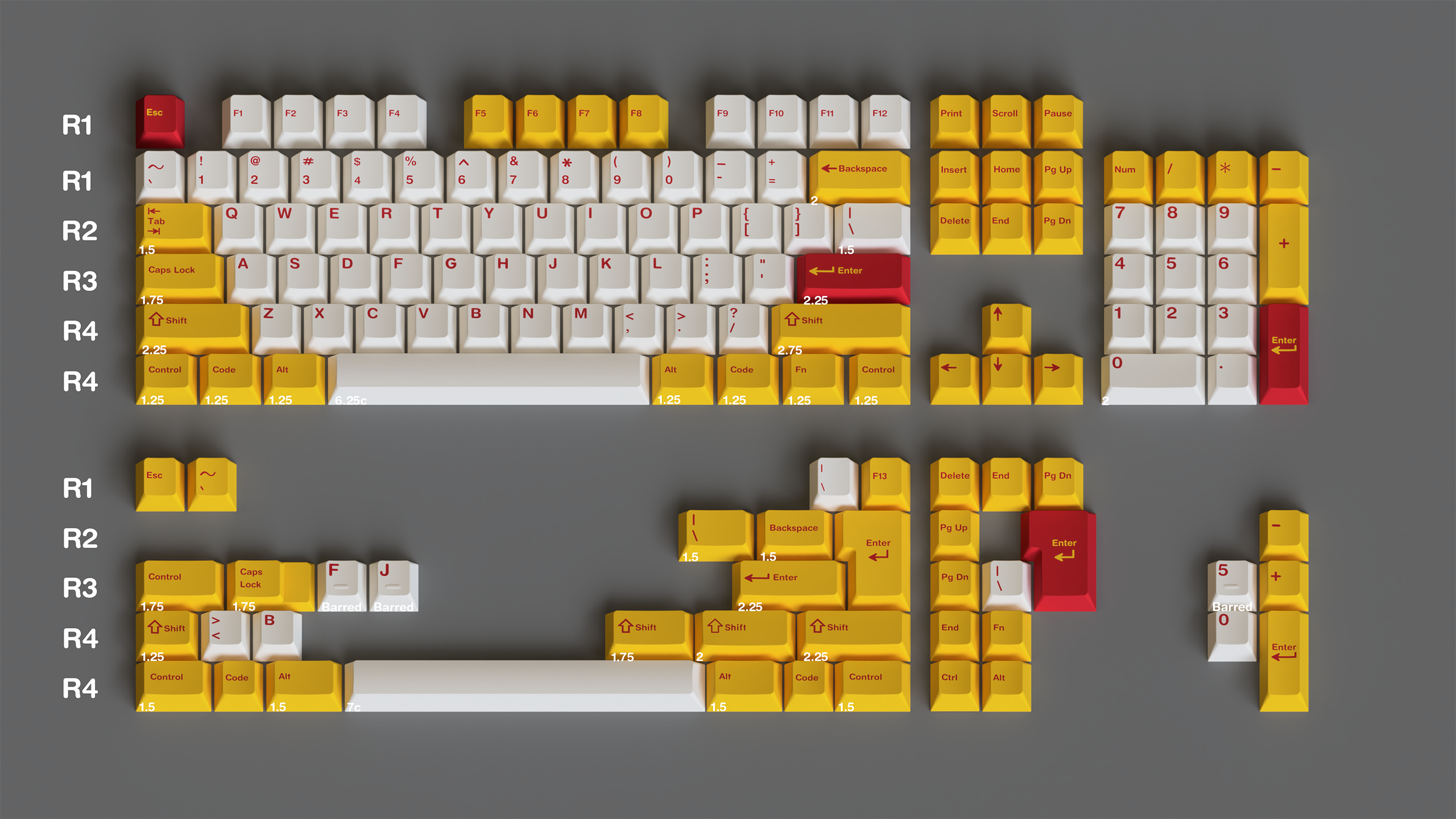 (In Stock) GMK Cluck Keyset