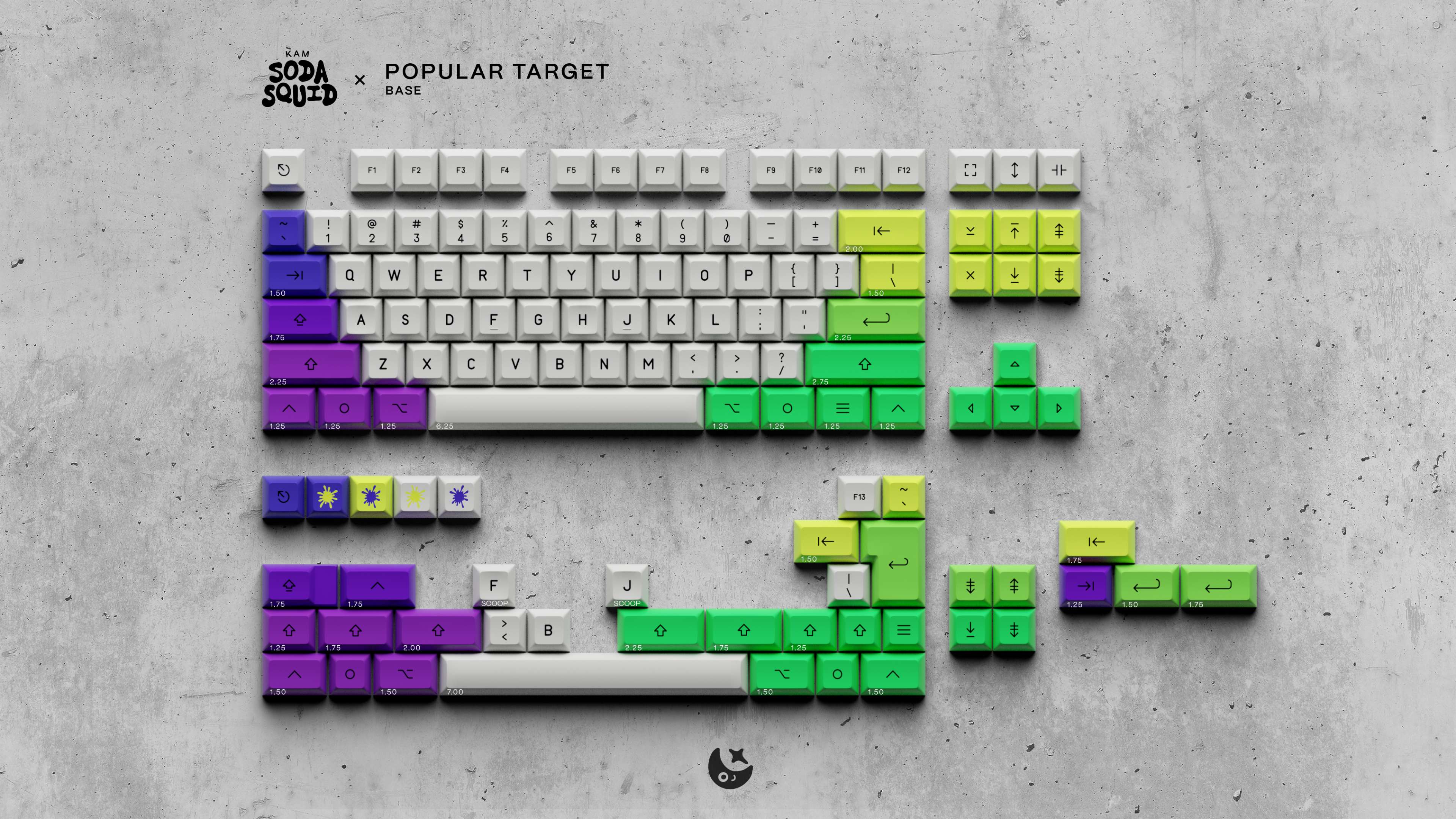 (Pre Order) KAM Soda Squid Keycaps