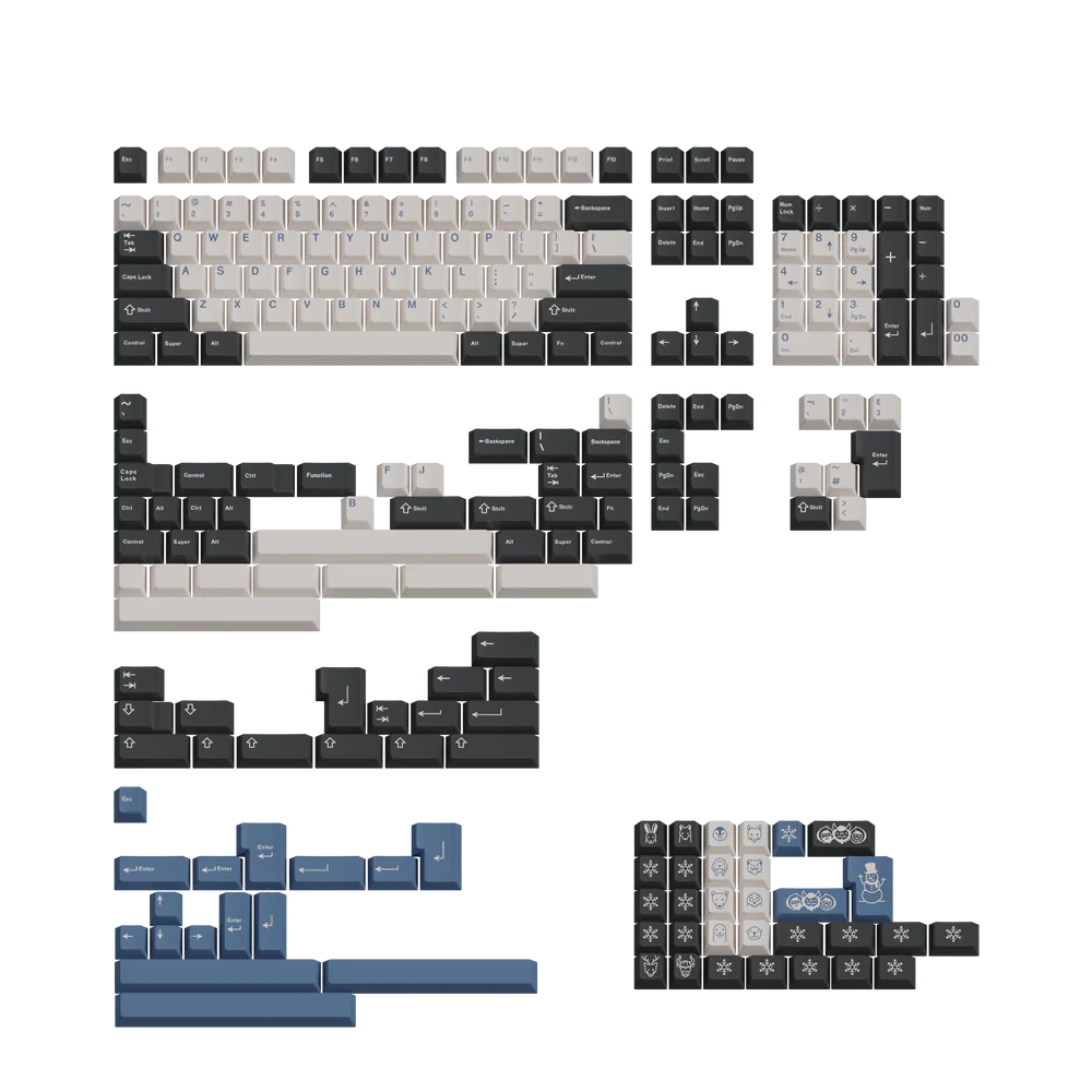 (In Stock) SW Arctic Keycaps