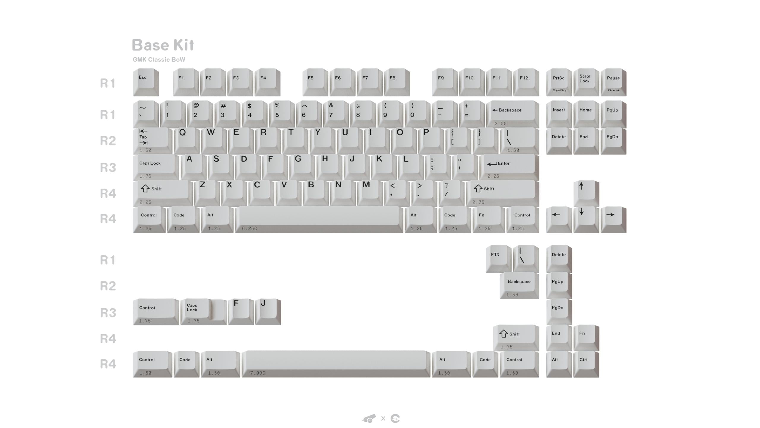 (Pre Order) GMK Classic BoW