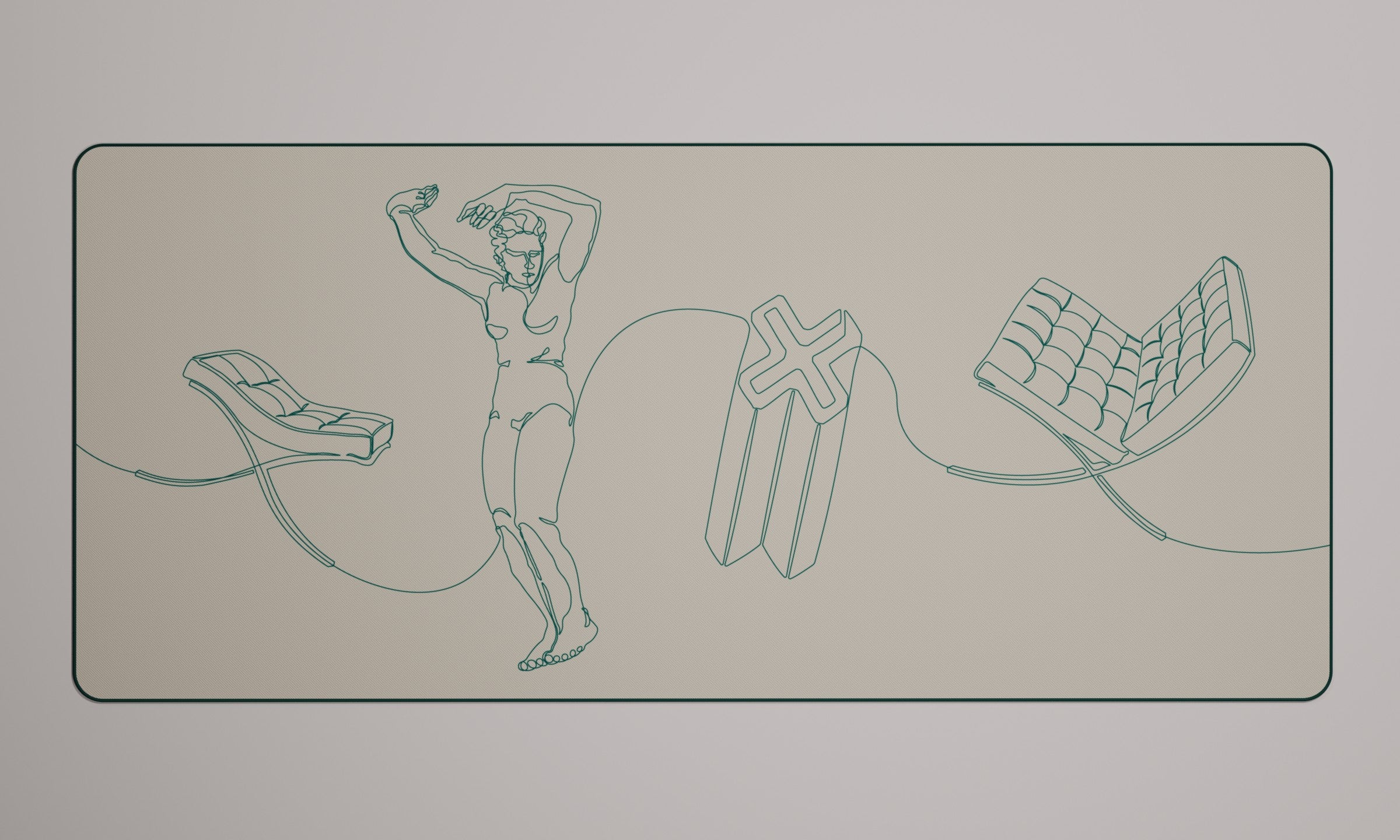 (In Stock) GMK Marmoreal Deskmats