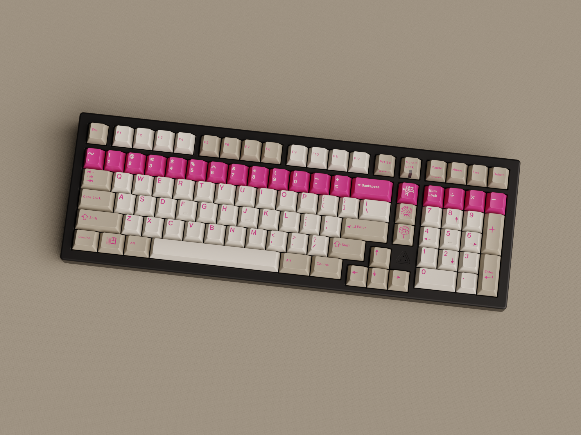 (Group Buy) KKB LOV (Lilies of the Valley) Keycaps