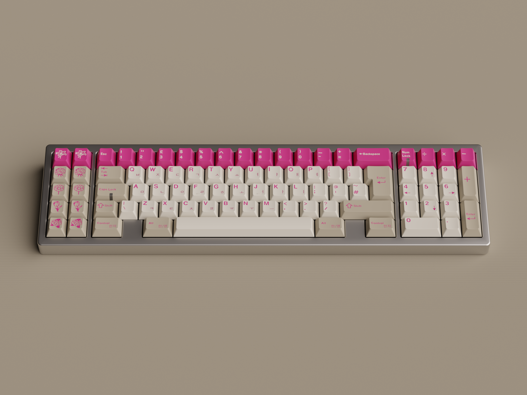 (Group Buy) KKB LOV (Lilies of the Valley) Keycaps