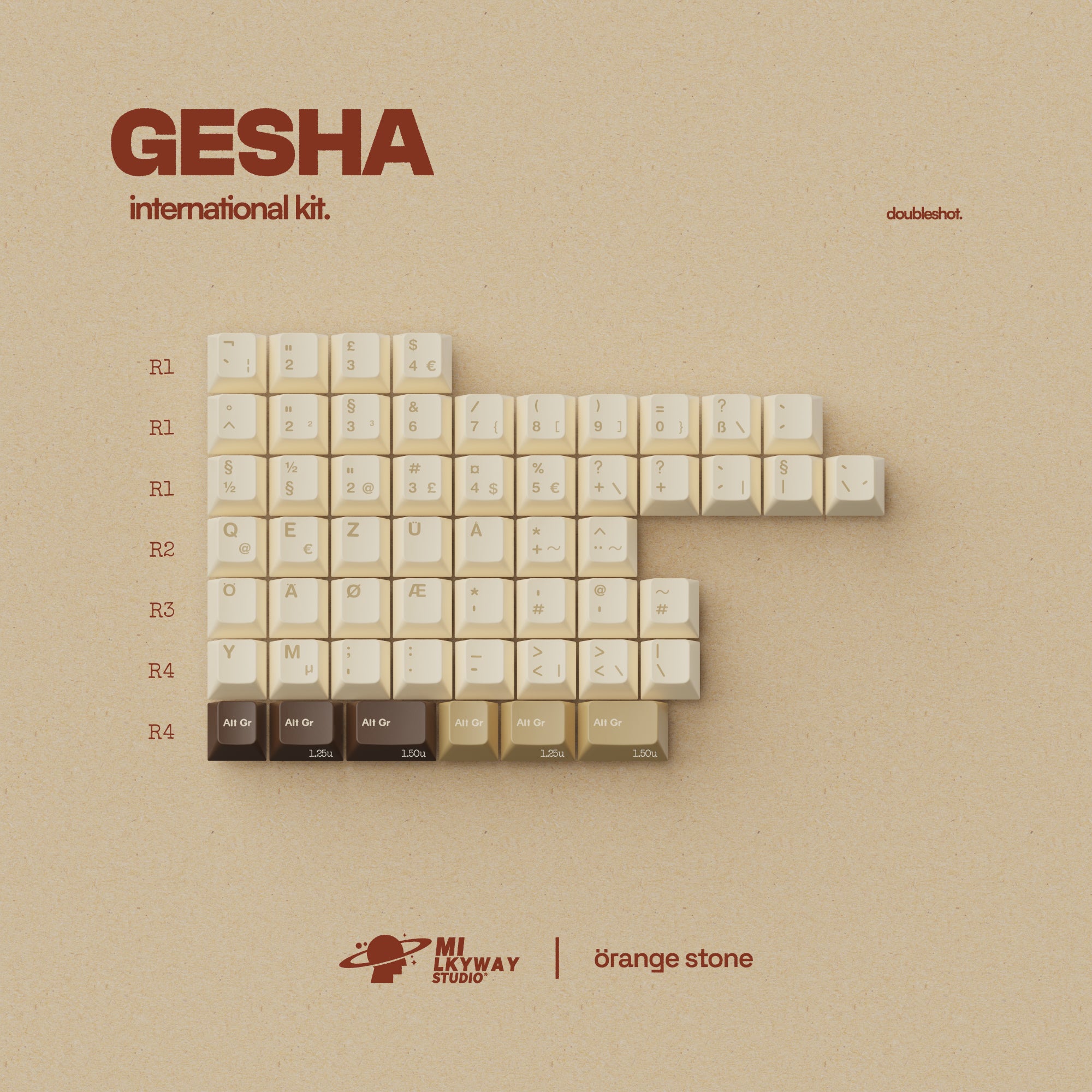 (Group Buy) MW Gesha Keyset
