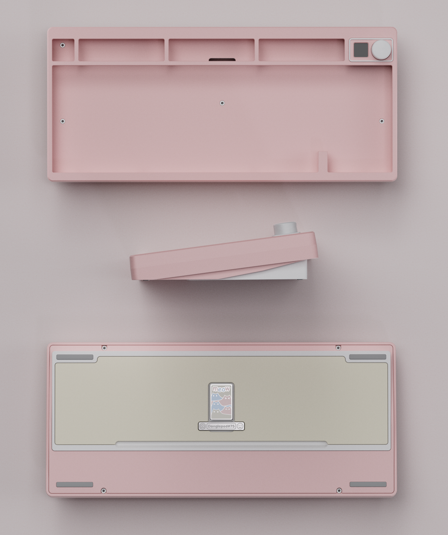 (In Stock) QwertyKeys QK75N Keyboard Kit