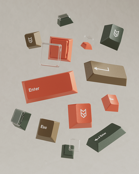 (In Stock) GMK CYL Modern Materials Keycaps