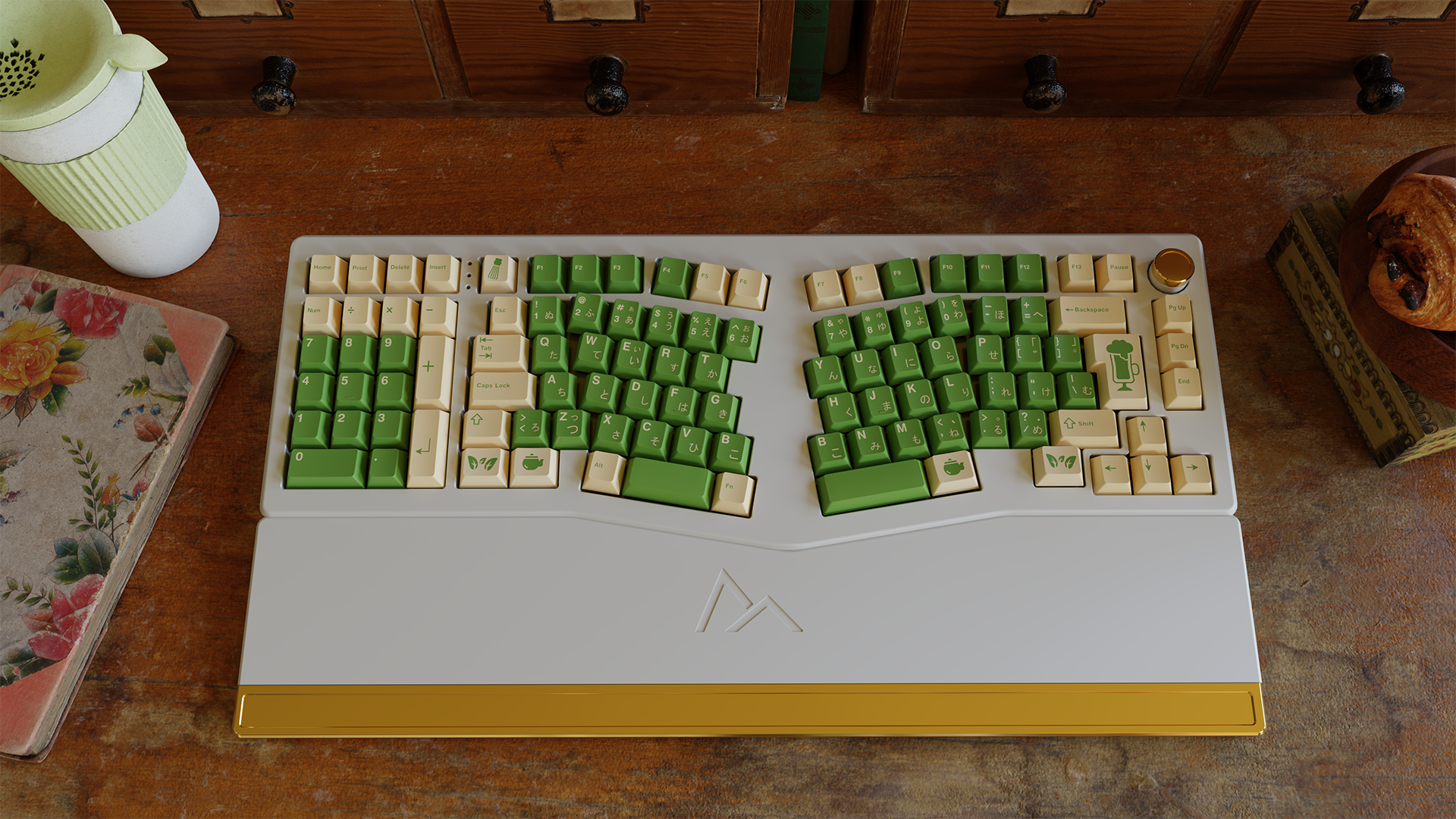 (In Stock) GMK Cream Matcha