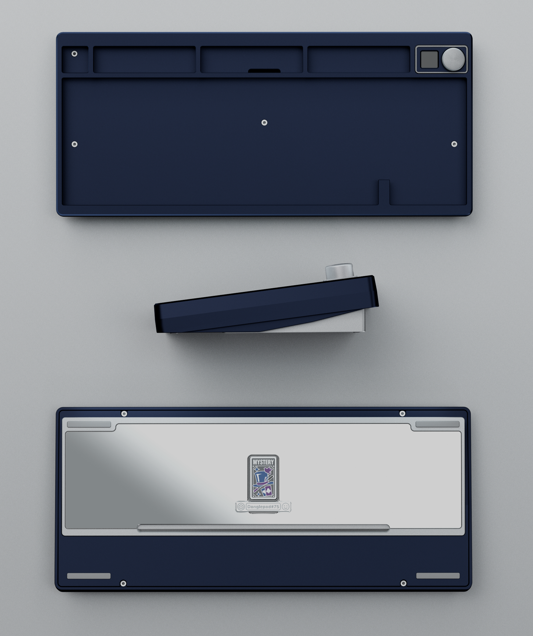 (In Stock) QwertyKeys QK75N Keyboard Kit