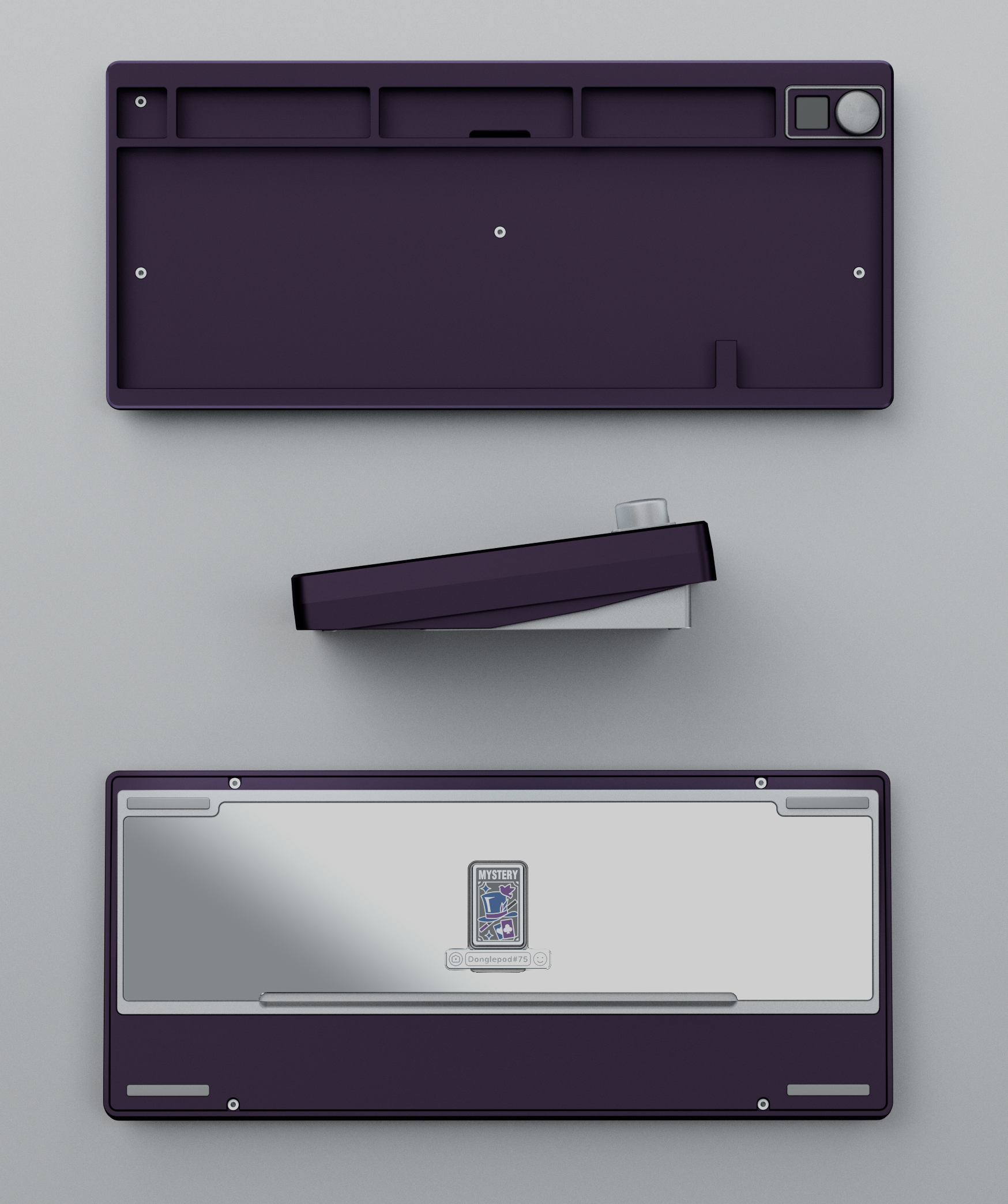 (In Stock) QwertyKeys QK75N Keyboard Kit