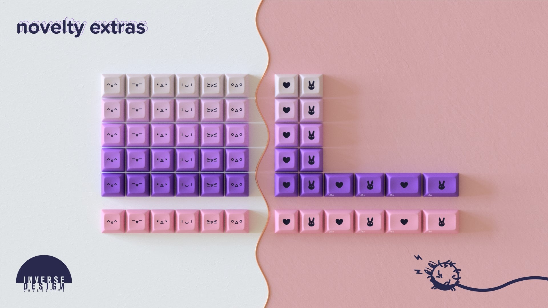 (In Stock) KAM Li'l Dragon Keyset