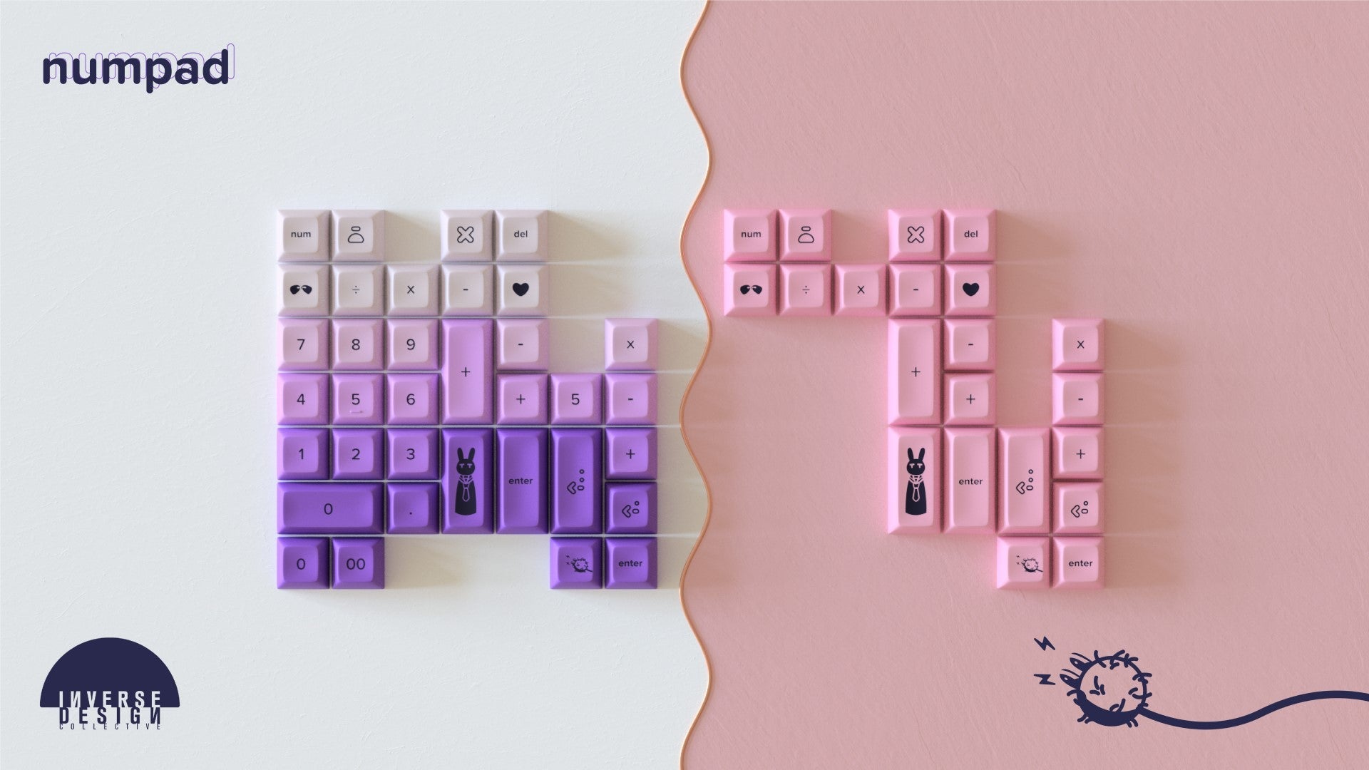 (In Stock) KAM Li'l Dragon Keyset