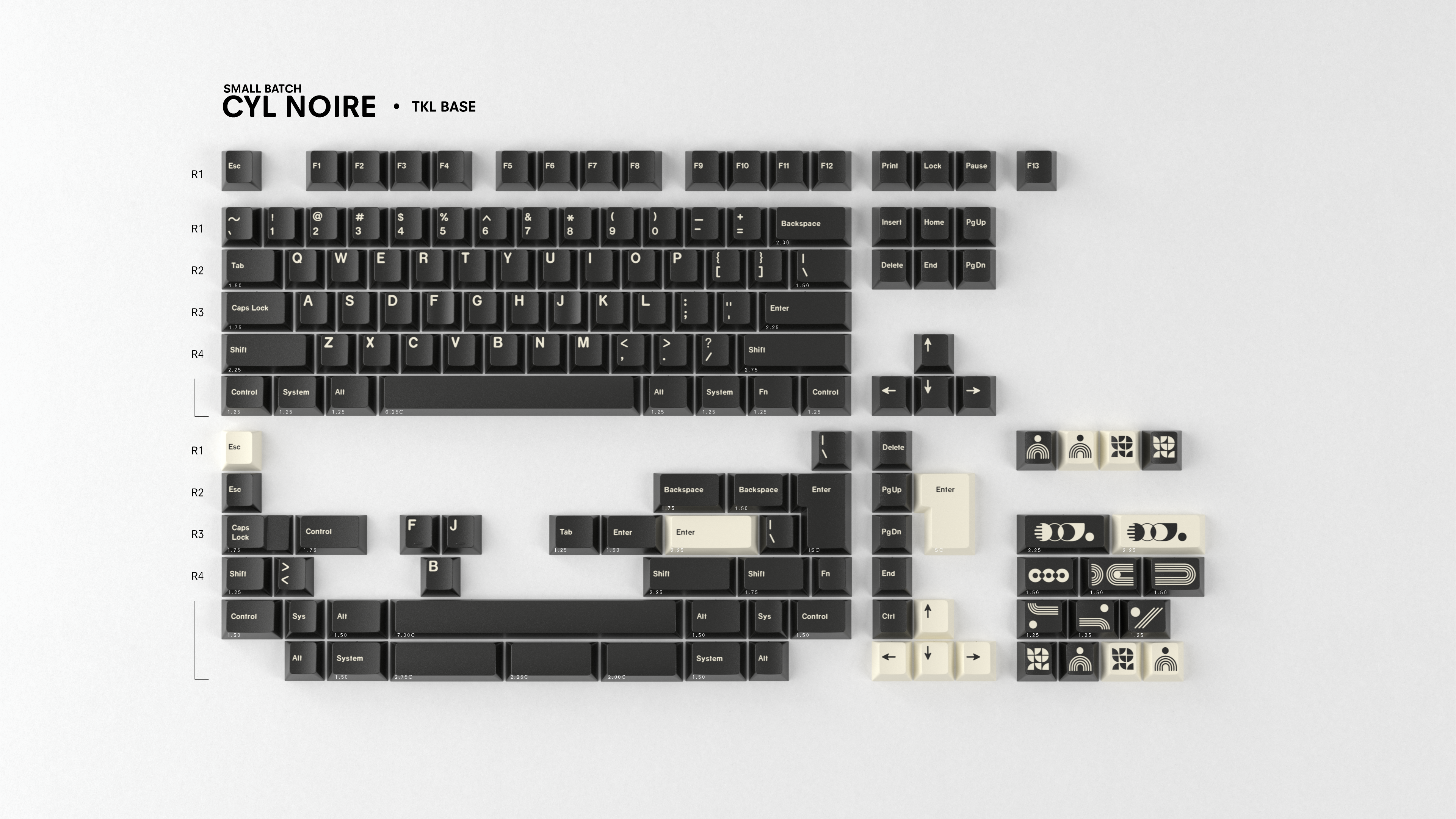 (Group Buy) GMK CYL Noire (Small Batch)