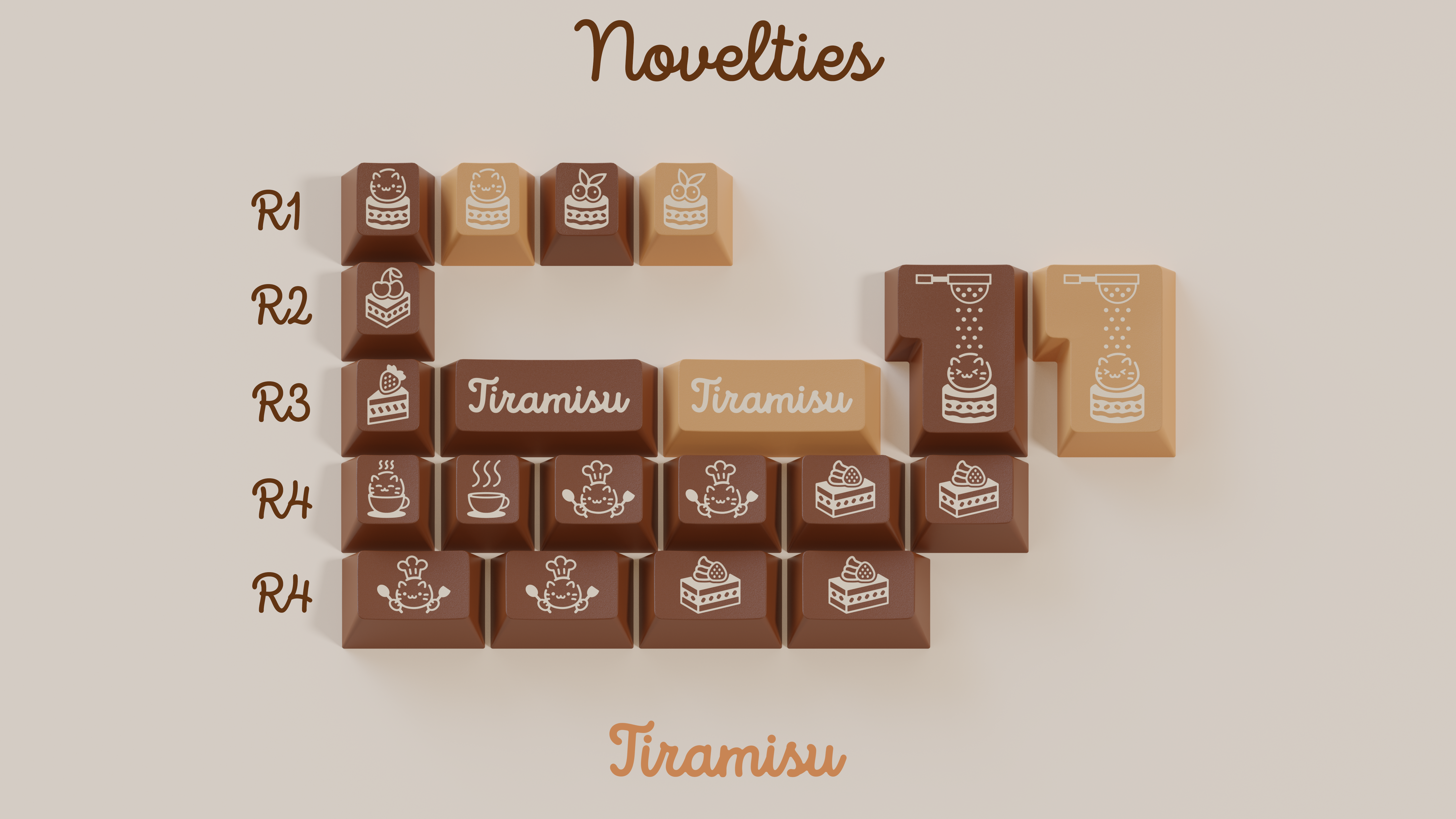 (Pre Order) GMK Tiramisu