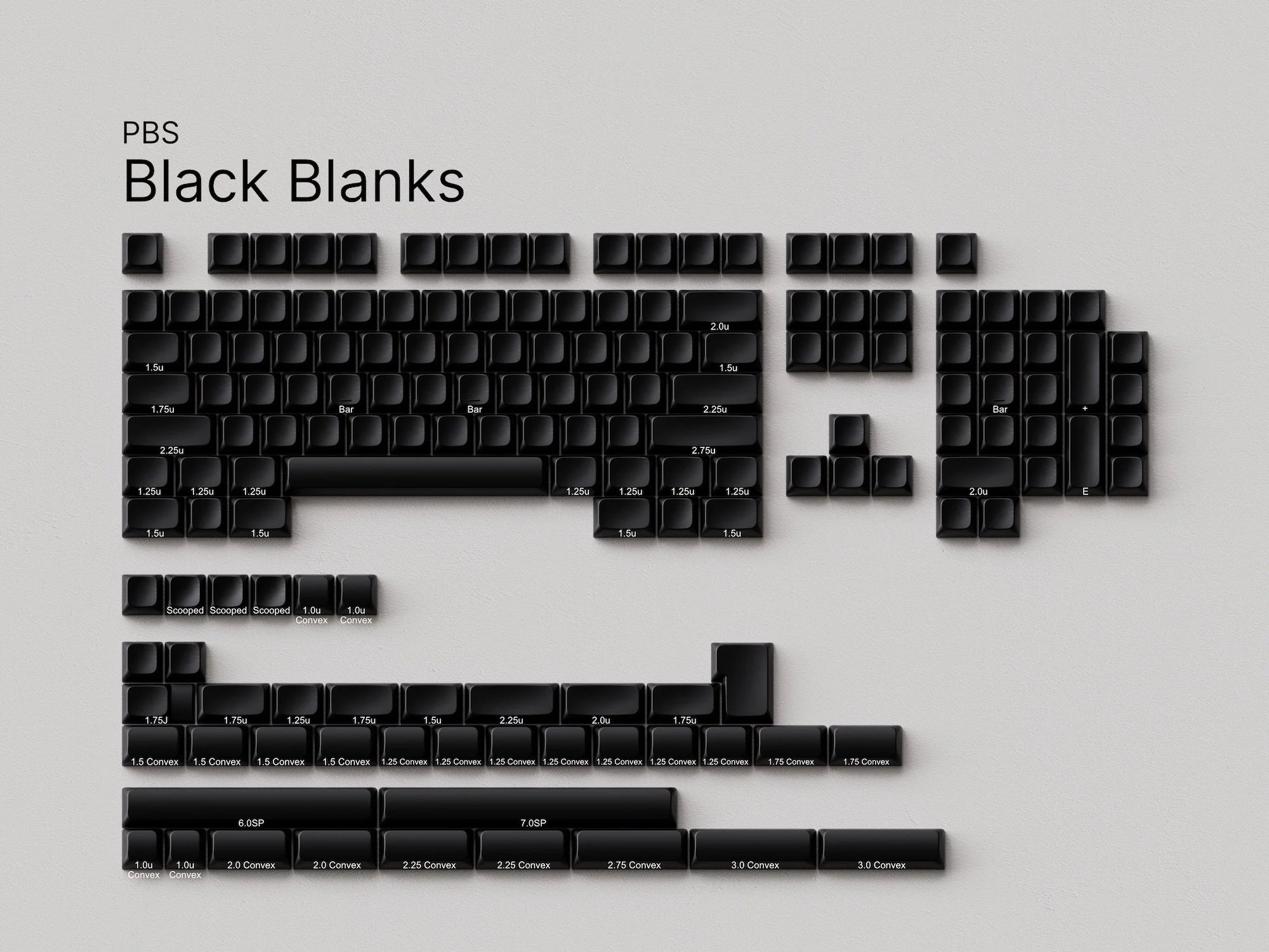 (In Stock) PBS Blanks