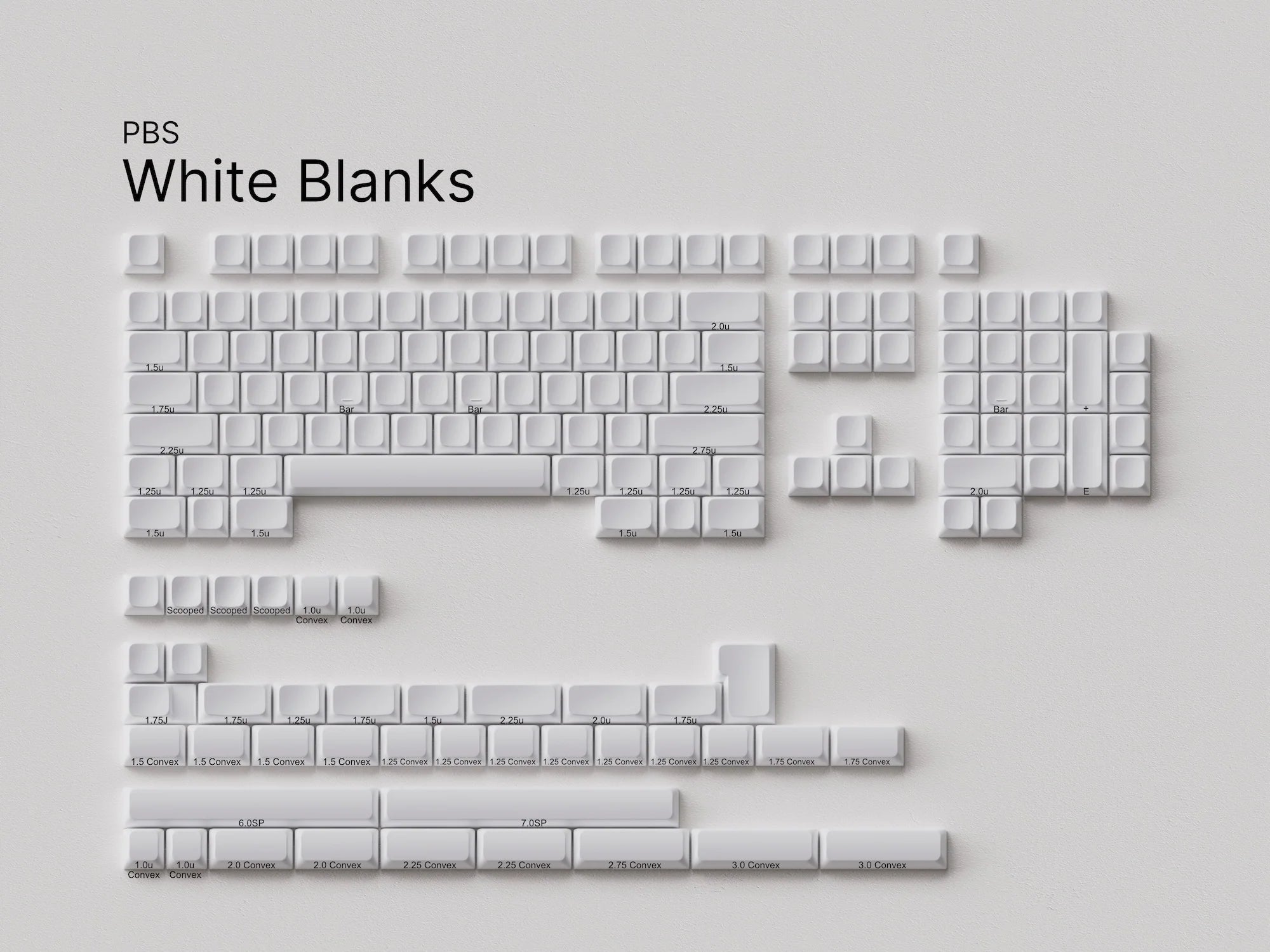 (In Stock) PBS Blanks