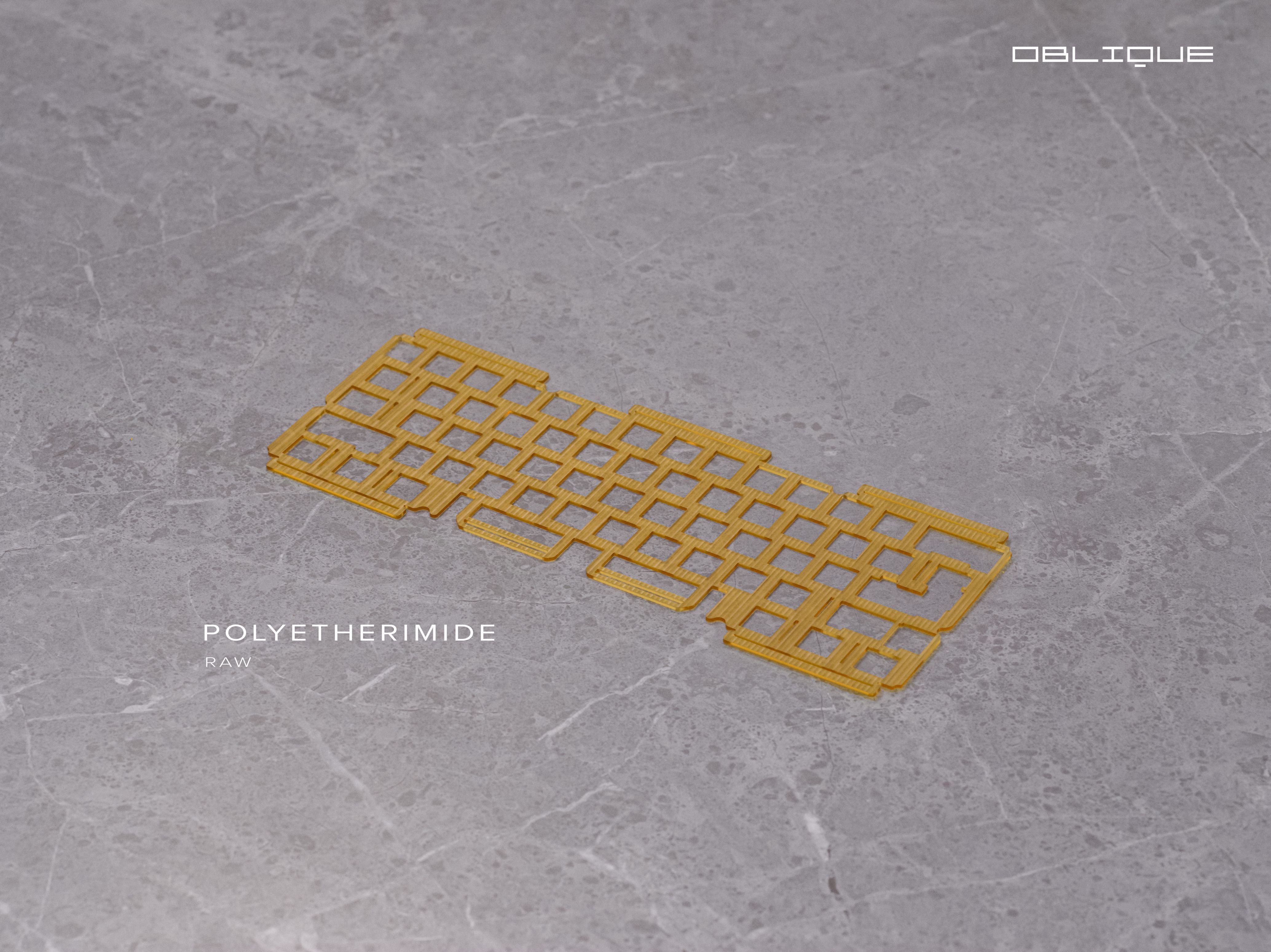 (Pre Order) Oblique PCB & Plate