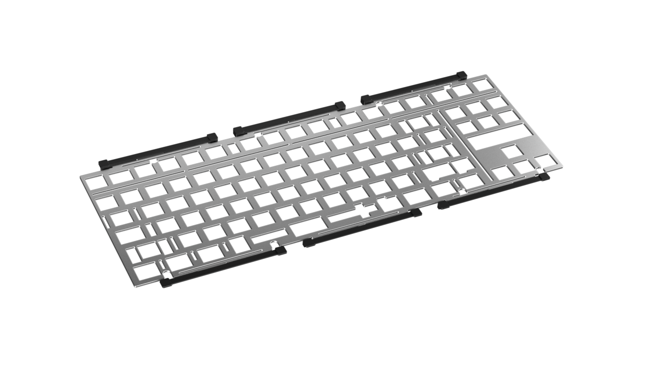 render of Keycult No. 3 Plate Ano Silver occluded