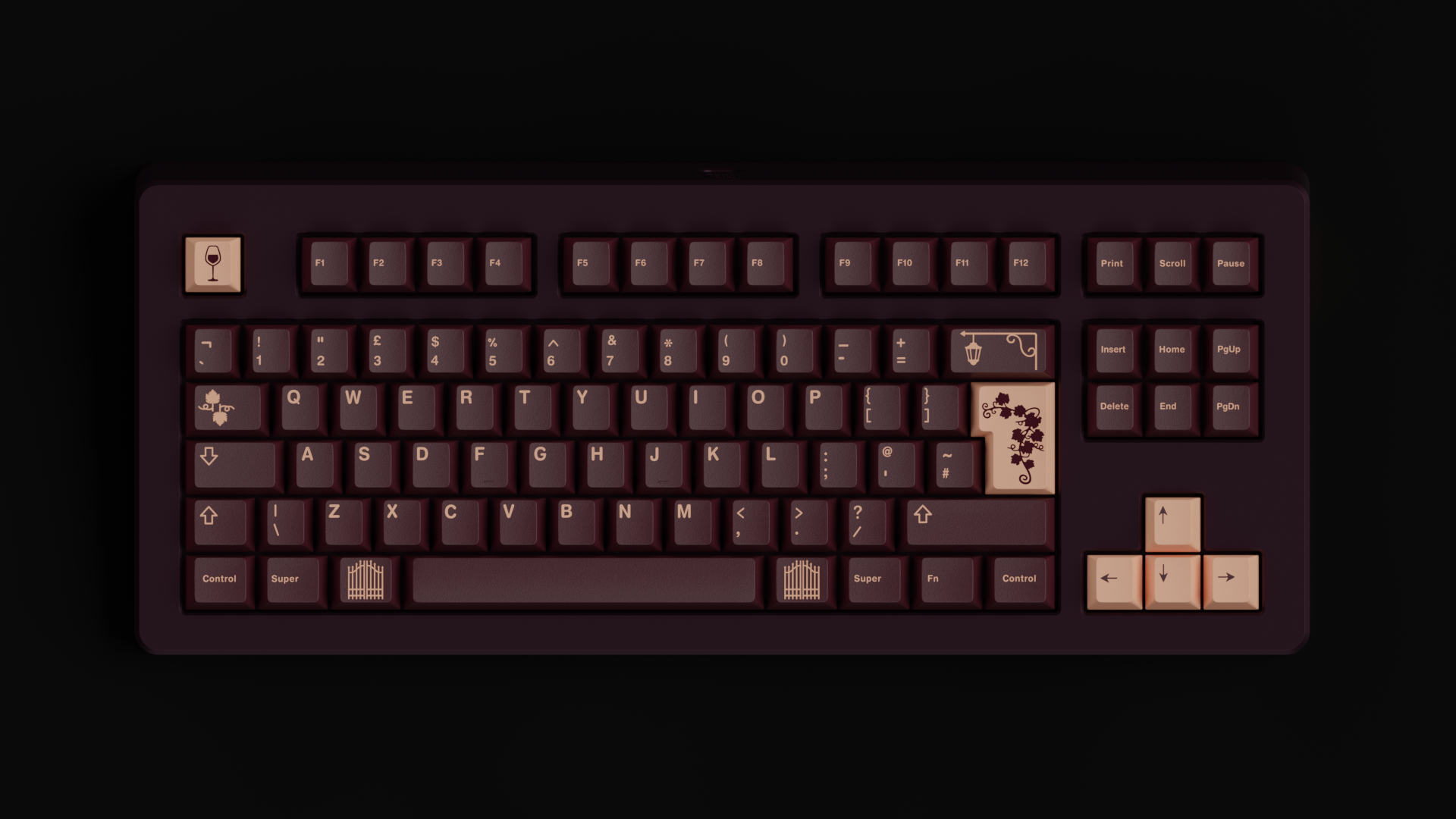 (Pre Order) GMK Bordeaux