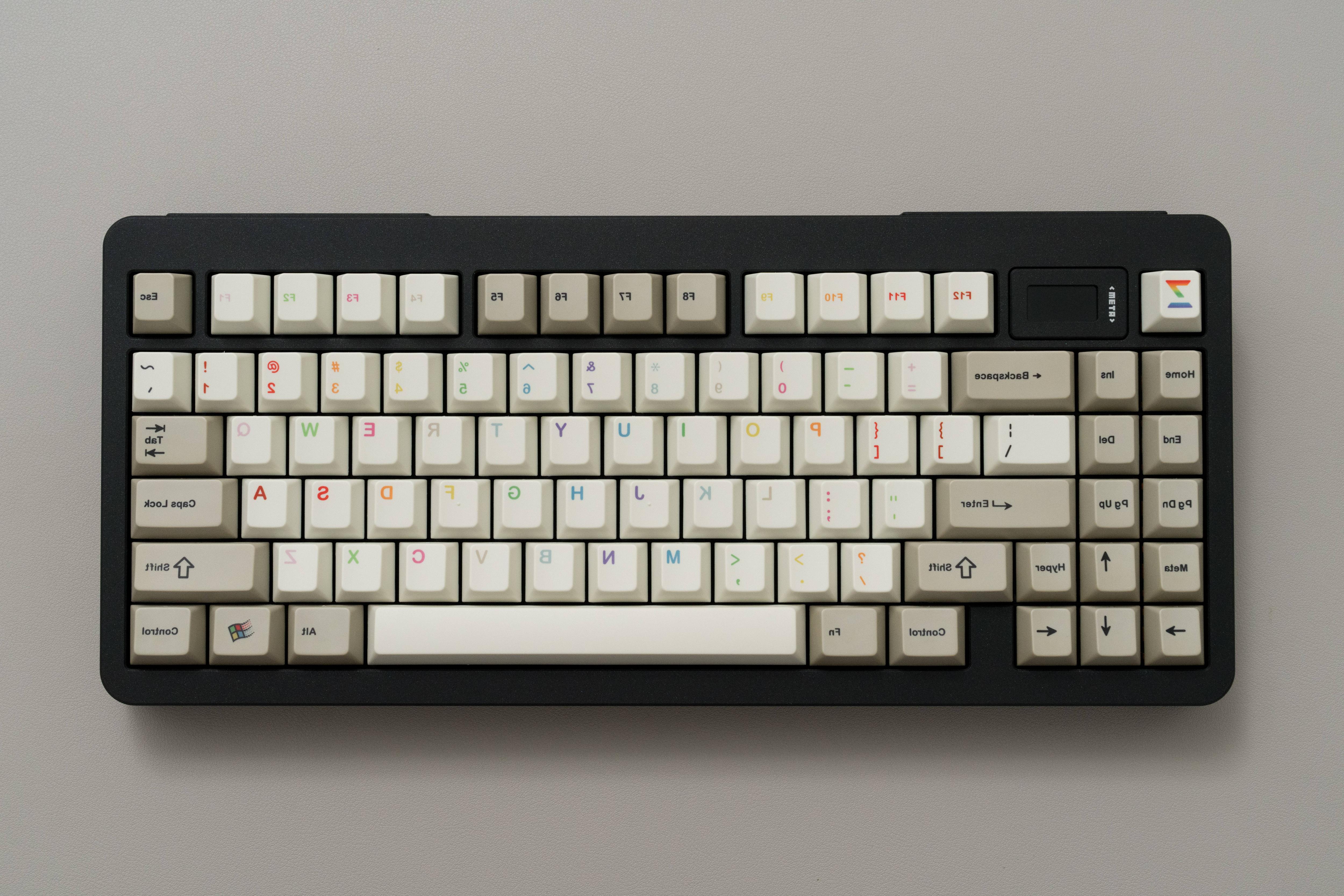 (In Stock) Zero-G Studio x Hammer PBT "Mirror Image" Keycaps