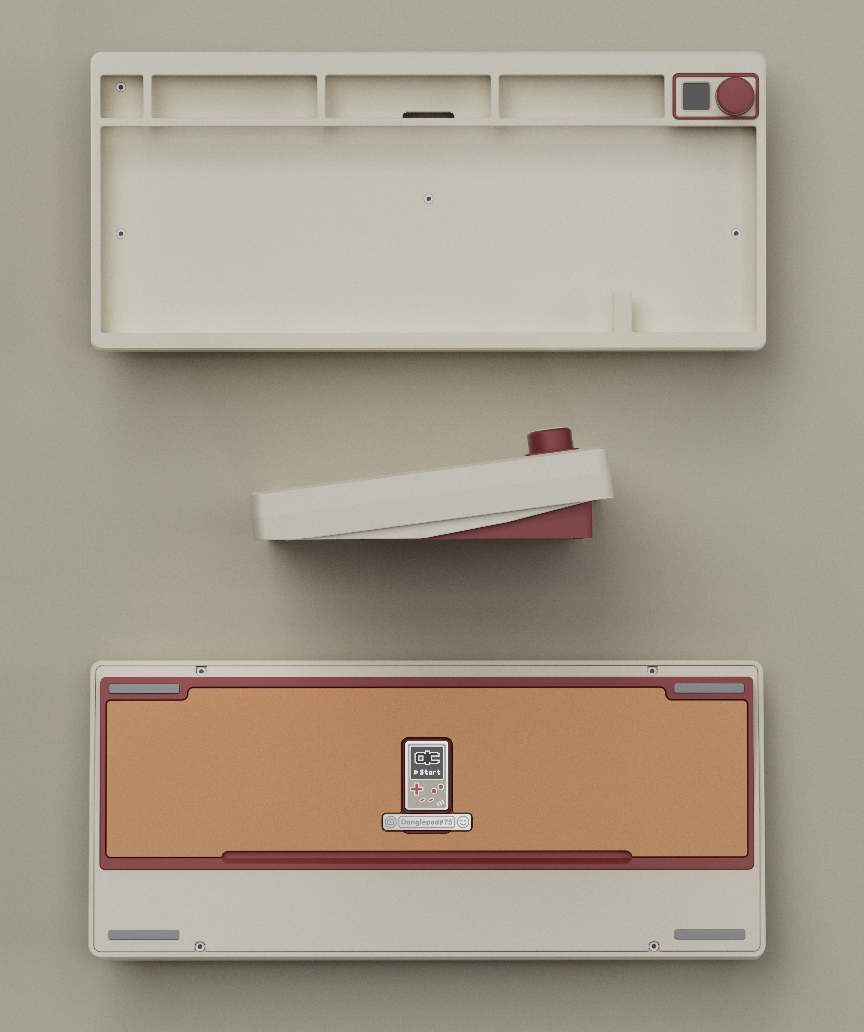 (In Stock) QwertyKeys QK75N Keyboard Kit