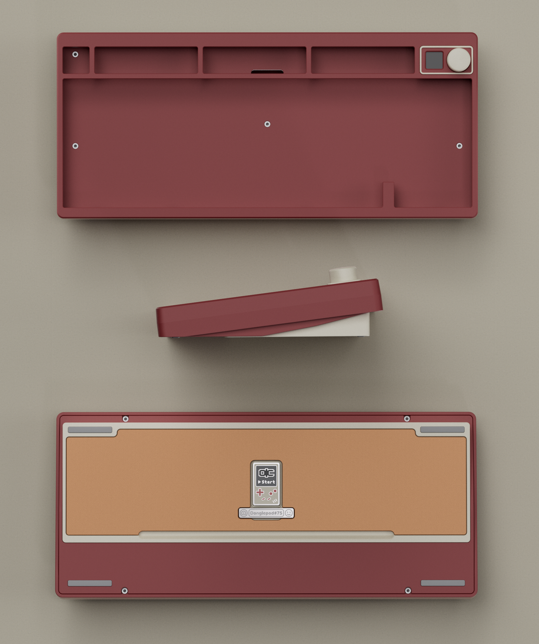 (In Stock) QwertyKeys QK75N Keyboard Kit