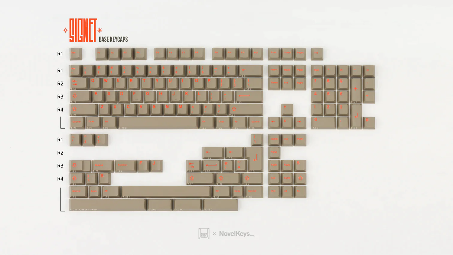 (In Stock) KeyKobo Signet Keycap Set