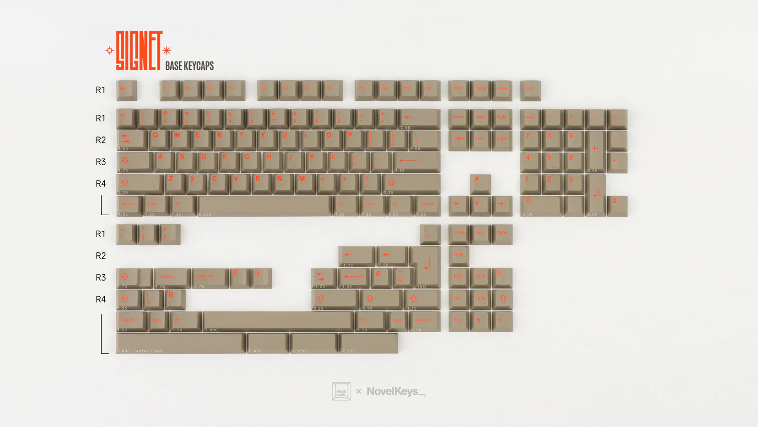 Keykobo Signet キーキャップ Pre Order) KeyKobo Signet Keycap Set