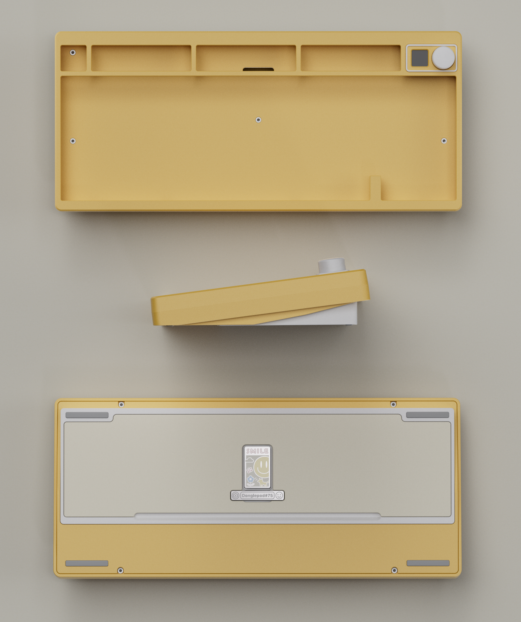 (In Stock) QwertyKeys QK75N Keyboard Kit