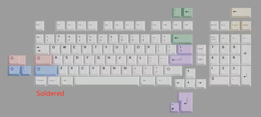 (Pre-Order) QwertyKeys QK100 Extra Parts May 24
