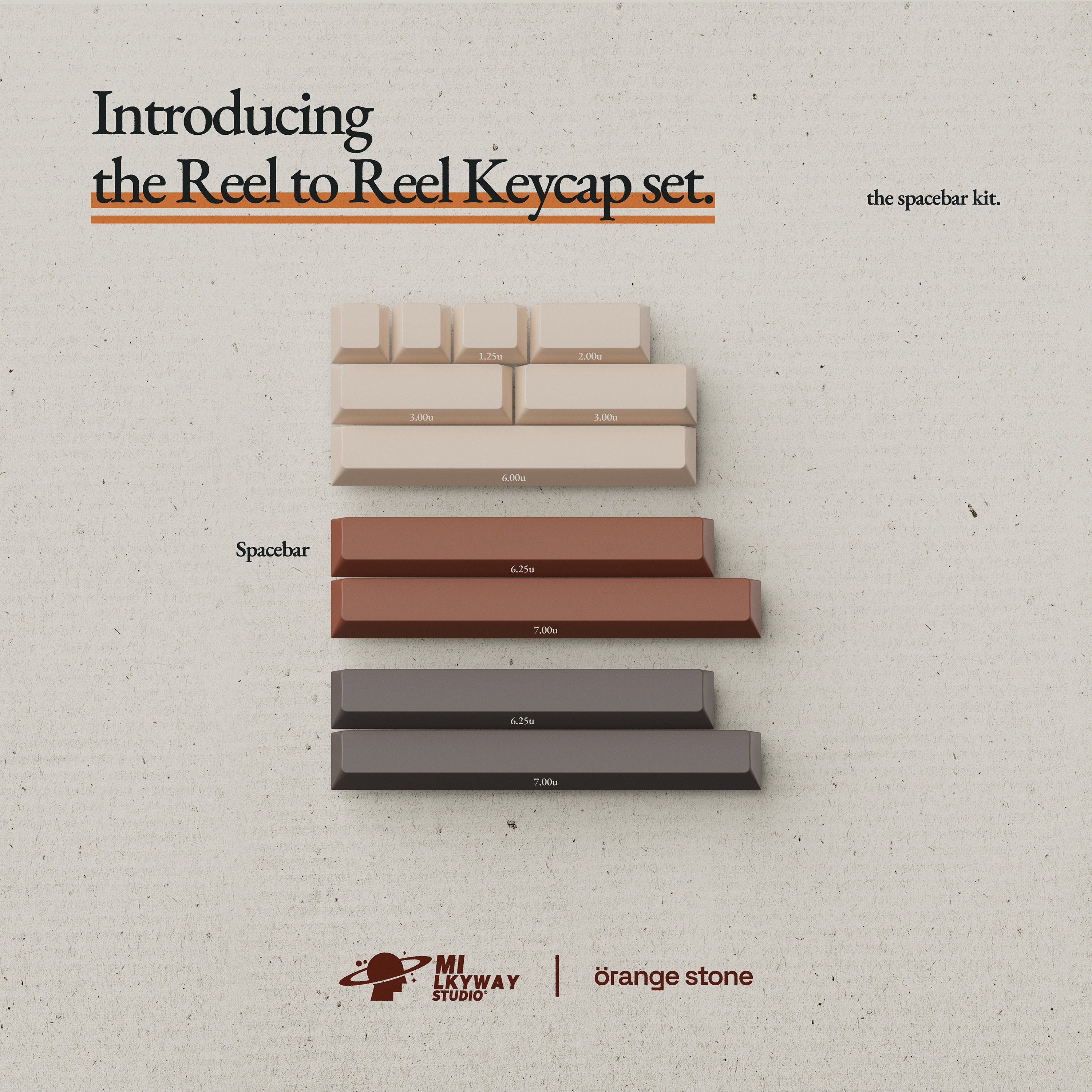(Pre-Order) MW Reel to Reel Keycaps