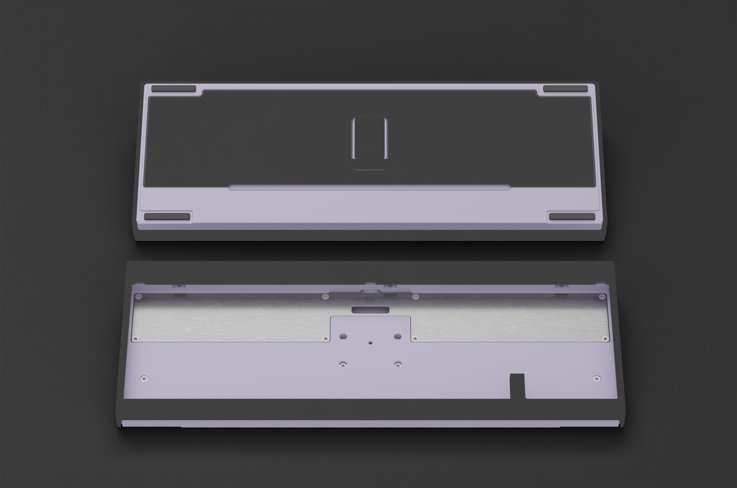 (Pre-Order) QK65v2 Classic Keyboard Kit Spray Coated Case Batch 9