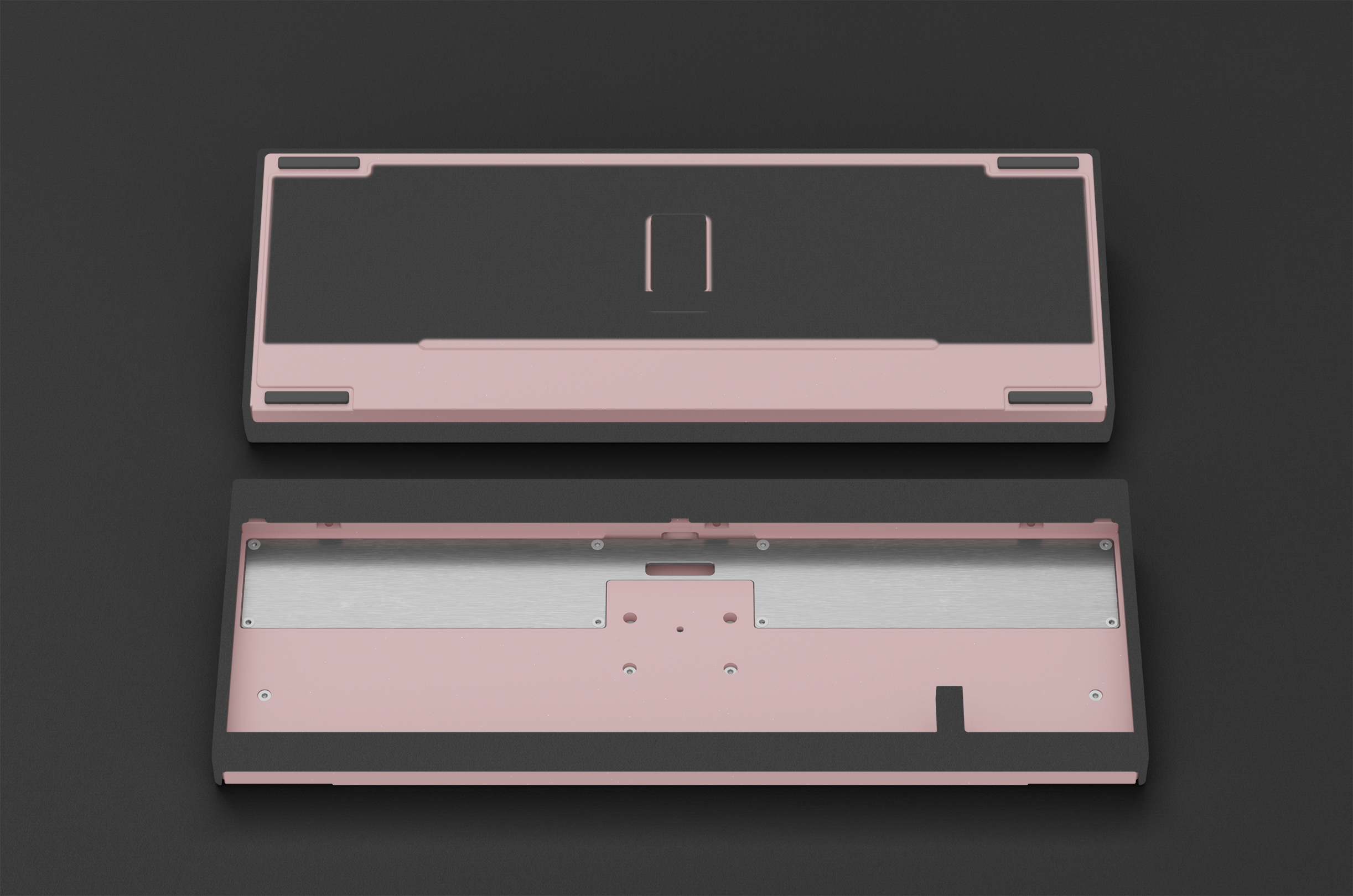 (Pre-Order) QK65v2 Classic Keyboard Kit Spray Coated Case Batch 9